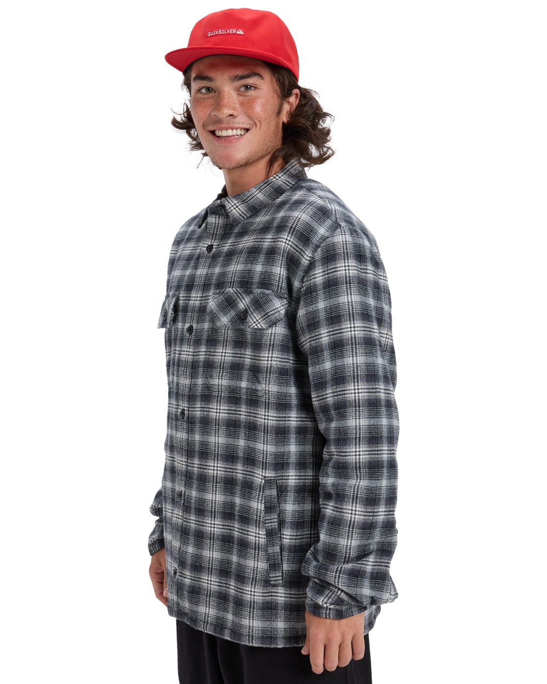 Quiksilver Langarmhemd "Venture Sherpa" günstig online kaufen