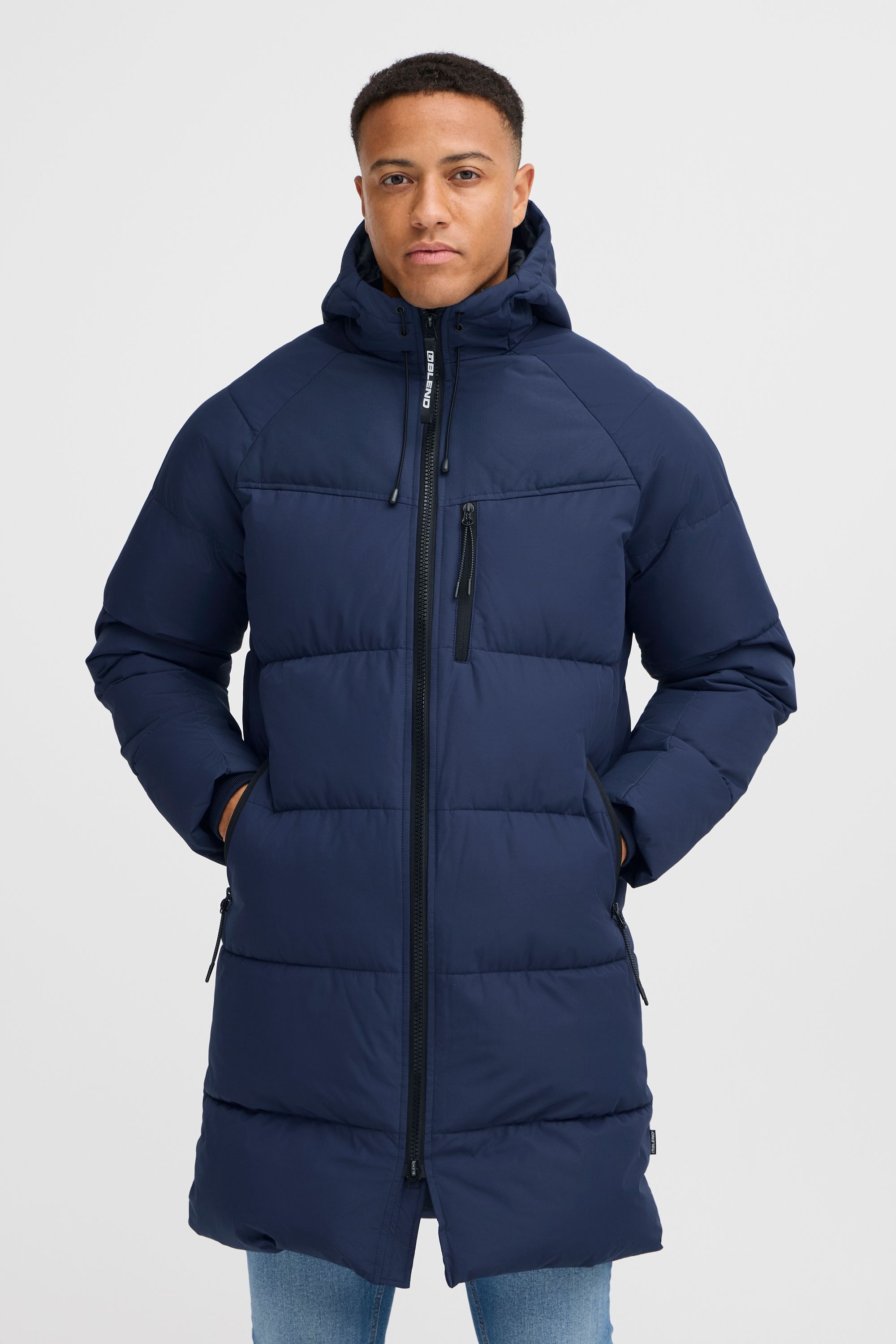 Blend Langmantel "BHKarsin" Wärmender gesteppter Parka mit Kapuze günstig online kaufen