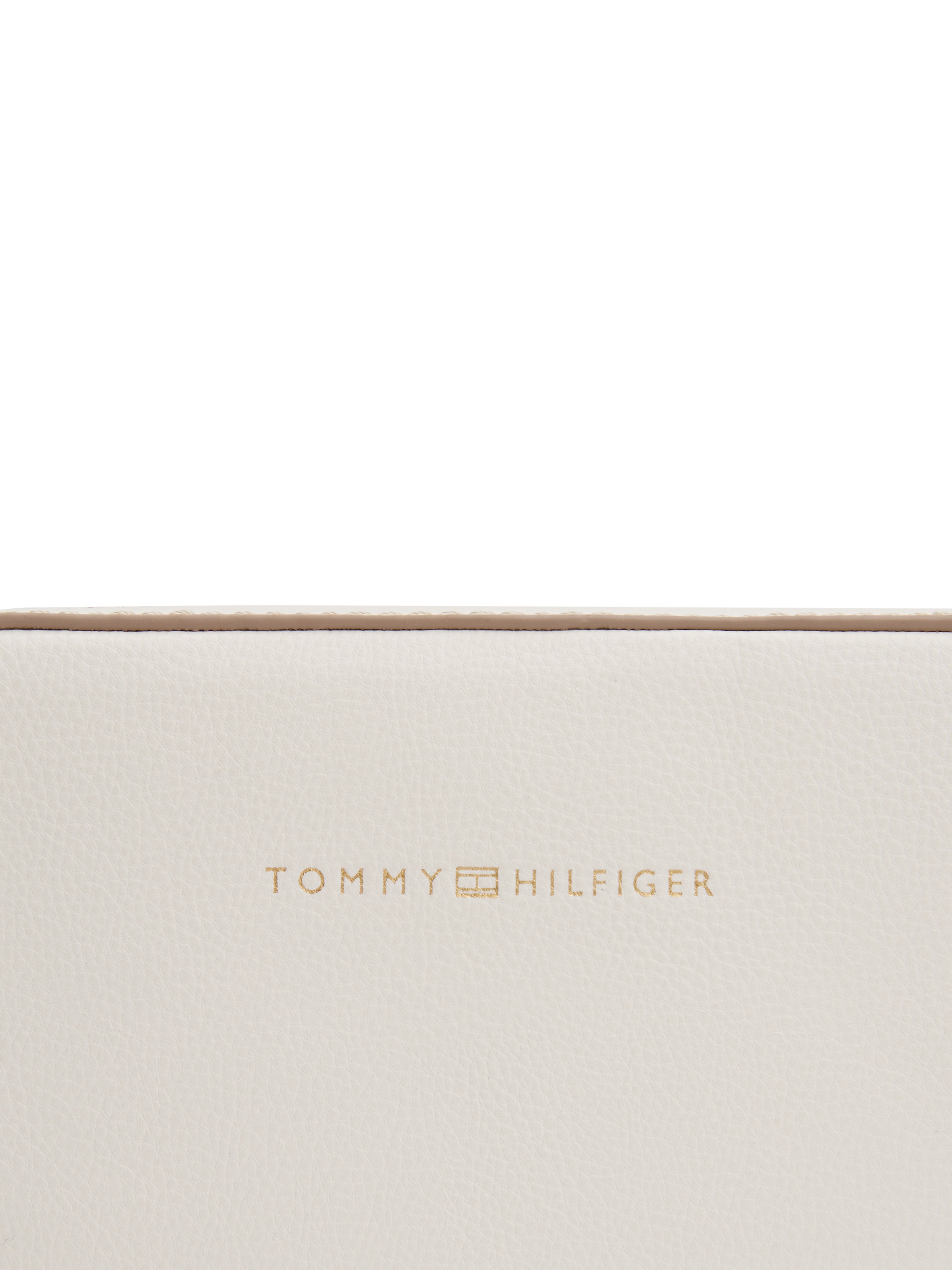 Tommy Hilfiger Umhängetasche »TH LOGOTAPE CAMERA BAG«, Damen Schultertasche, Minibag mit Logo-Schriftzug auf Umhängeriemen