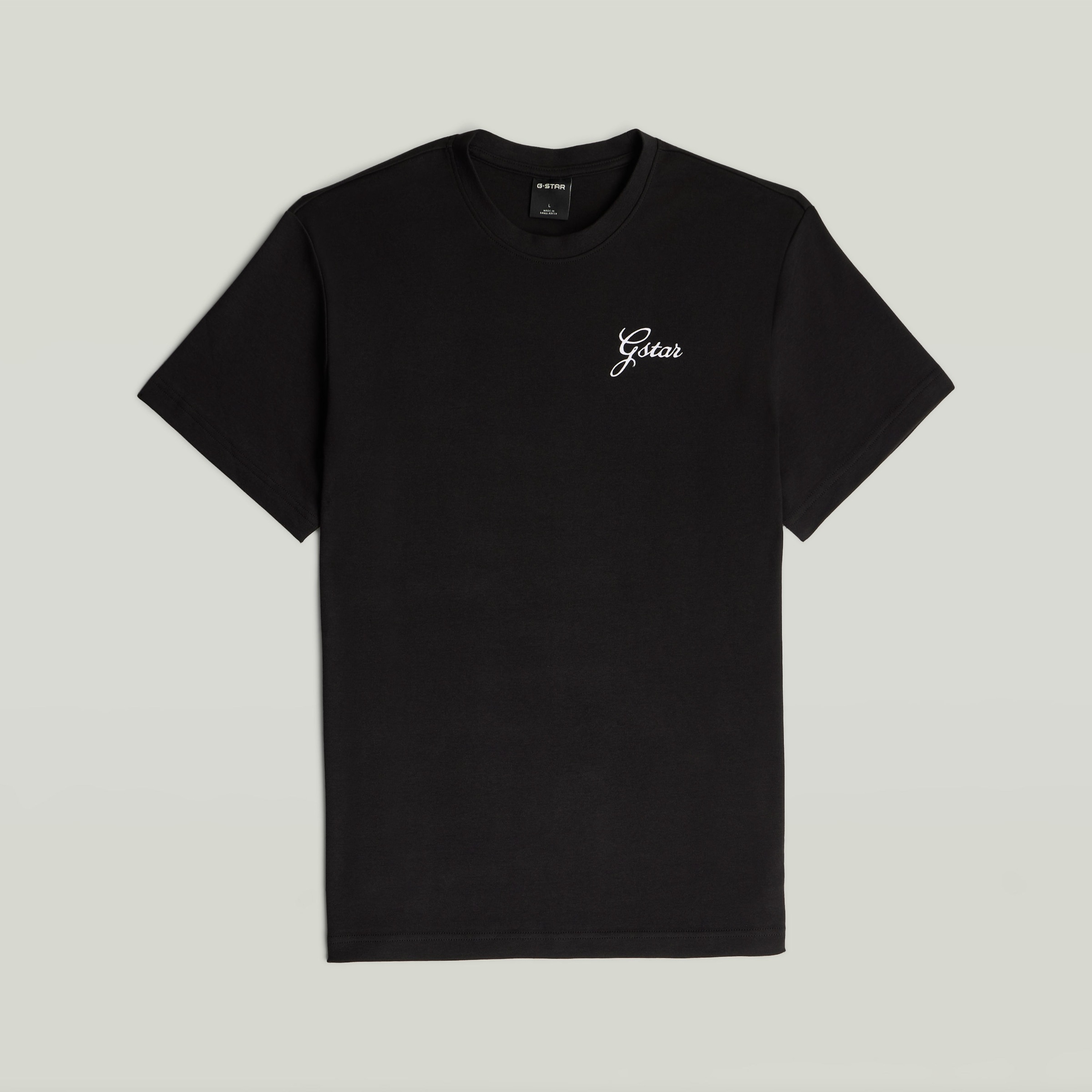 G-STAR T-Shirt »Script r t« aus Baumwolle, Regular Fit