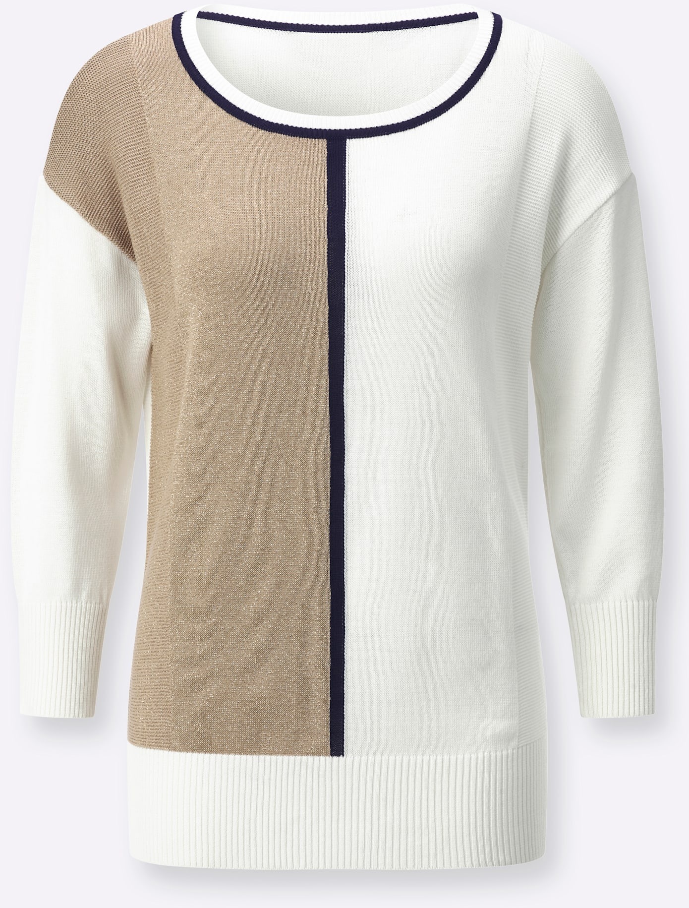 Creation L Pullover Ecru/Beige Size 42 3