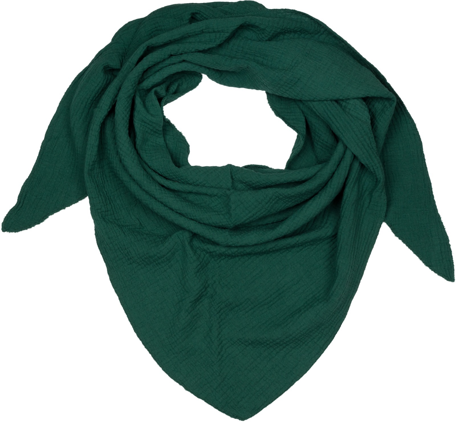 styleBREAKER Dreieckstuch "Musselin Dreiecktuch Einfarbig" 1 Stk.