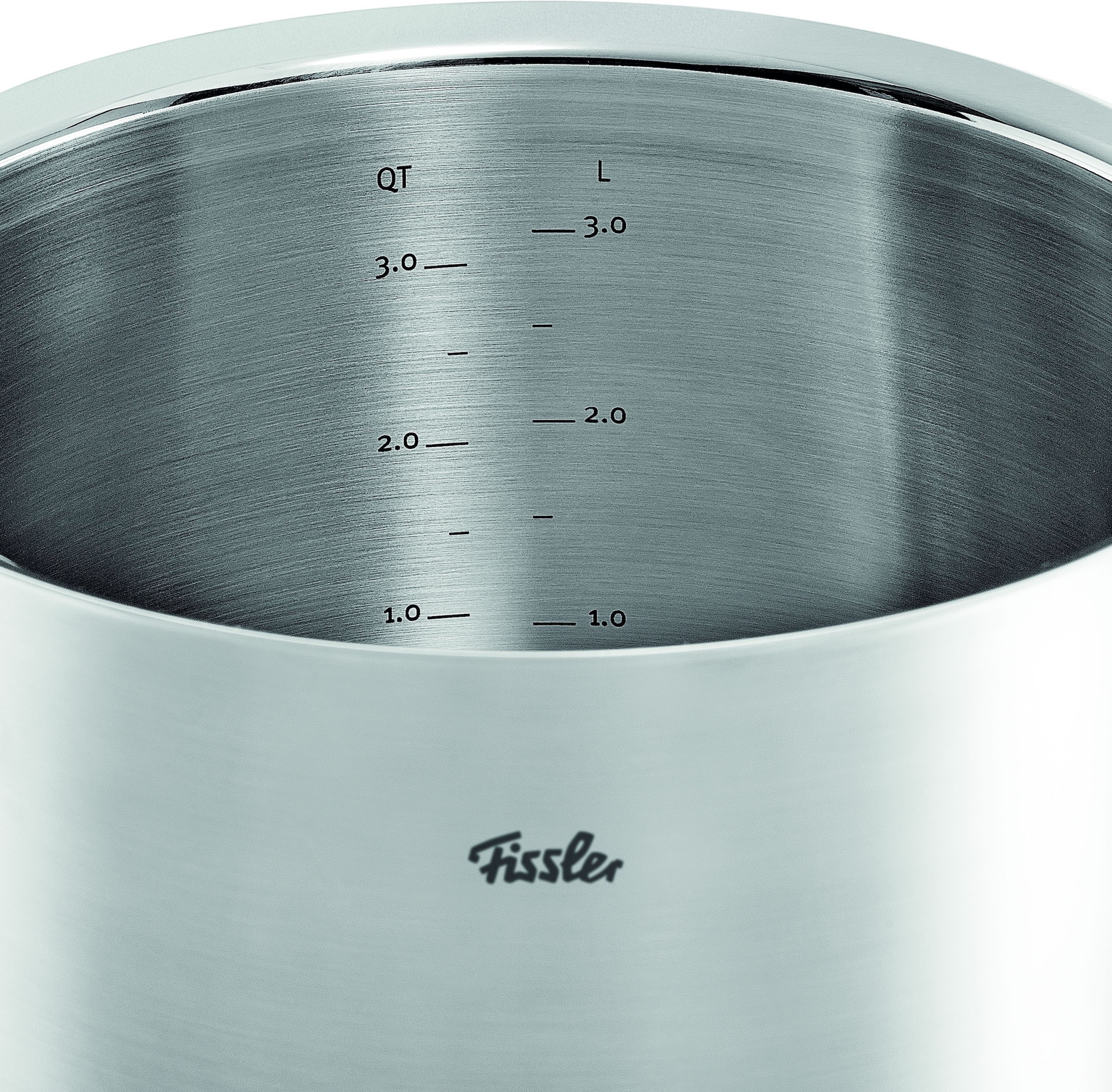 Fissler Milchtopf »ORIGINAL-PROFI COLLECTION®«, Edelstahl BAUR Induktion Schüttrand, mit in 18/10, (1 tlg.), Kaltmetallgriffen. breitem Made Germany, 