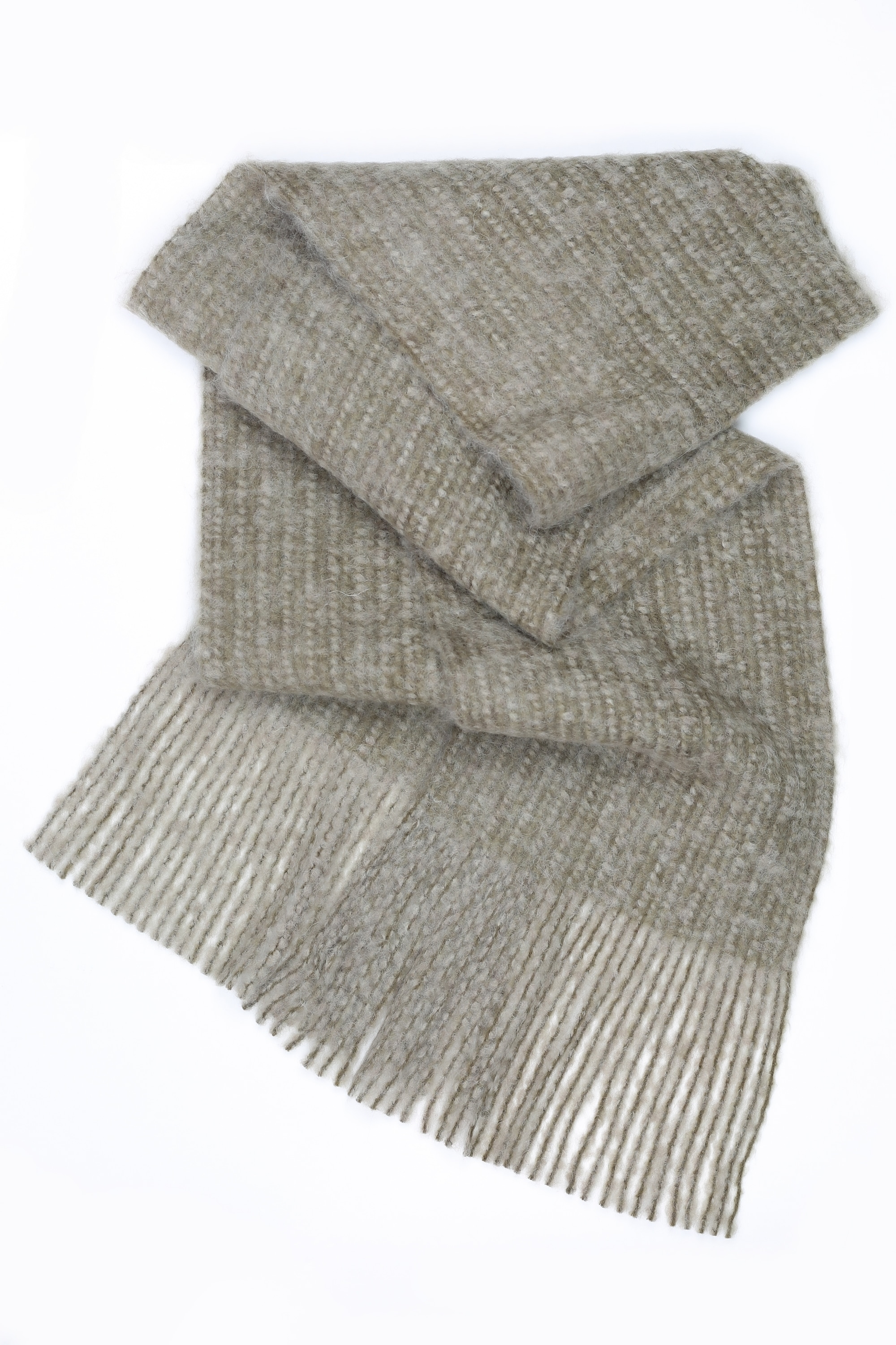 COLLEZIONE ALESSANDRO Wollschal »Wolltraum«, Made in Italy in Melange-Tönen
