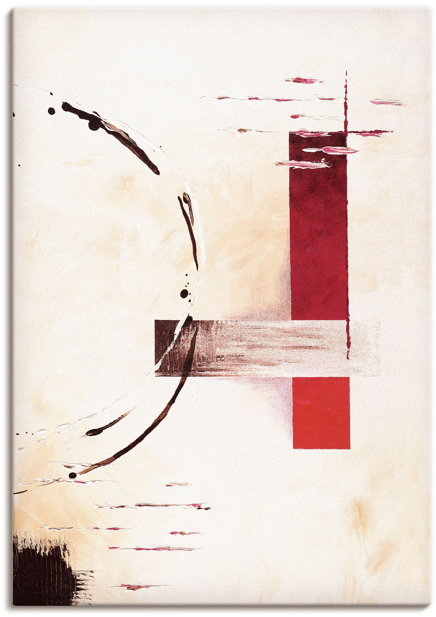 Artland Wandbild »Spot II«, Gegenstandslos, (1 St.), als Alubild,  Leinwandbild, Wandaufkleber oder Poster in versch. Größen bestellen | BAUR