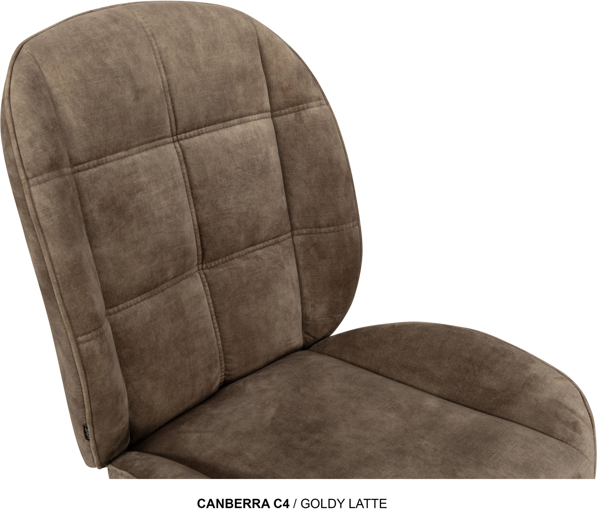 OMG Design Esszimmerstuhl »Canberra« (Set) 1 Stk.Esszimmerstuhl, pflegeleichter Samtvelour Bezug