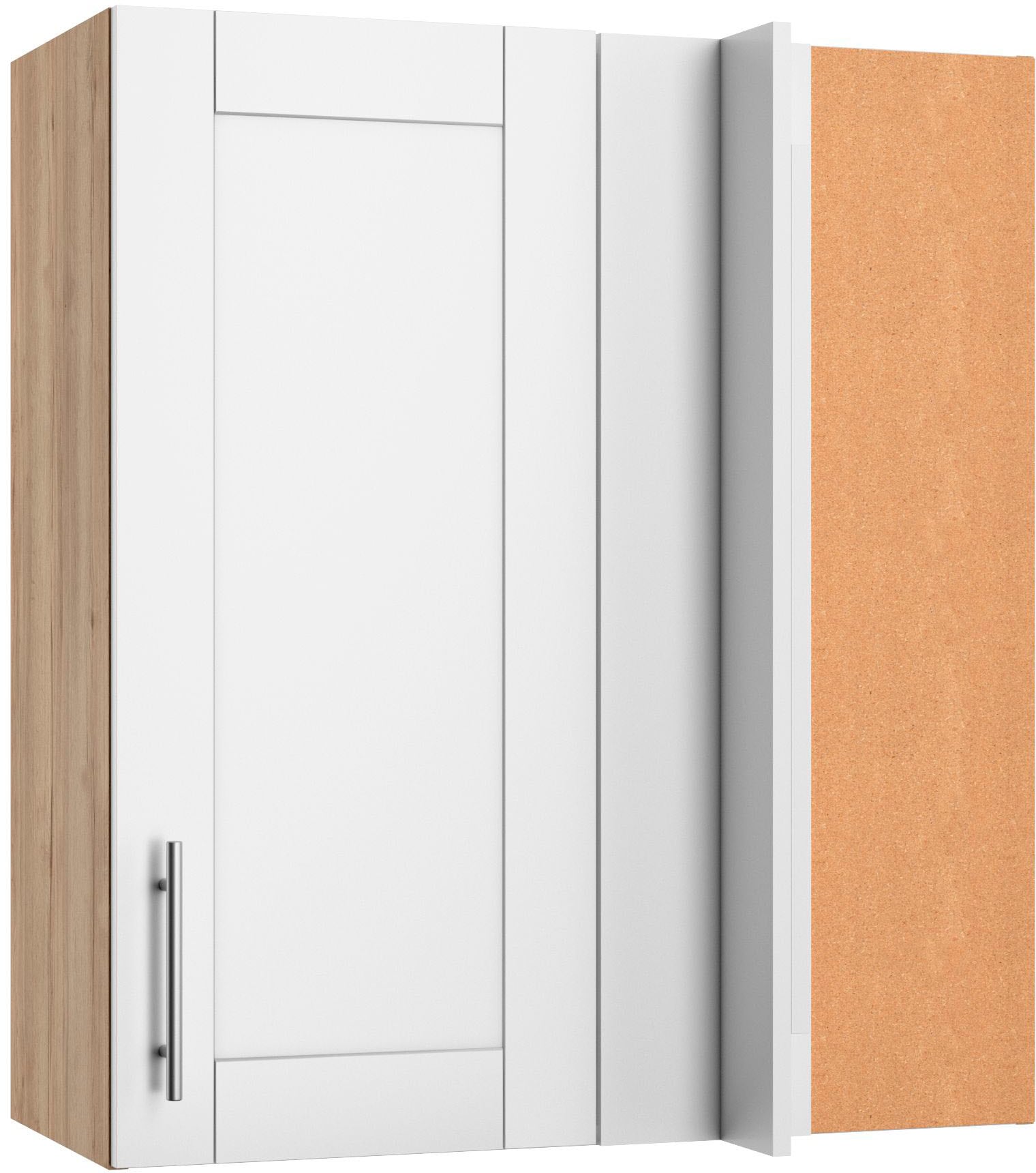 OPTIFIT Eckhängeschrank "Ahus", Breite 80 x 45 cm