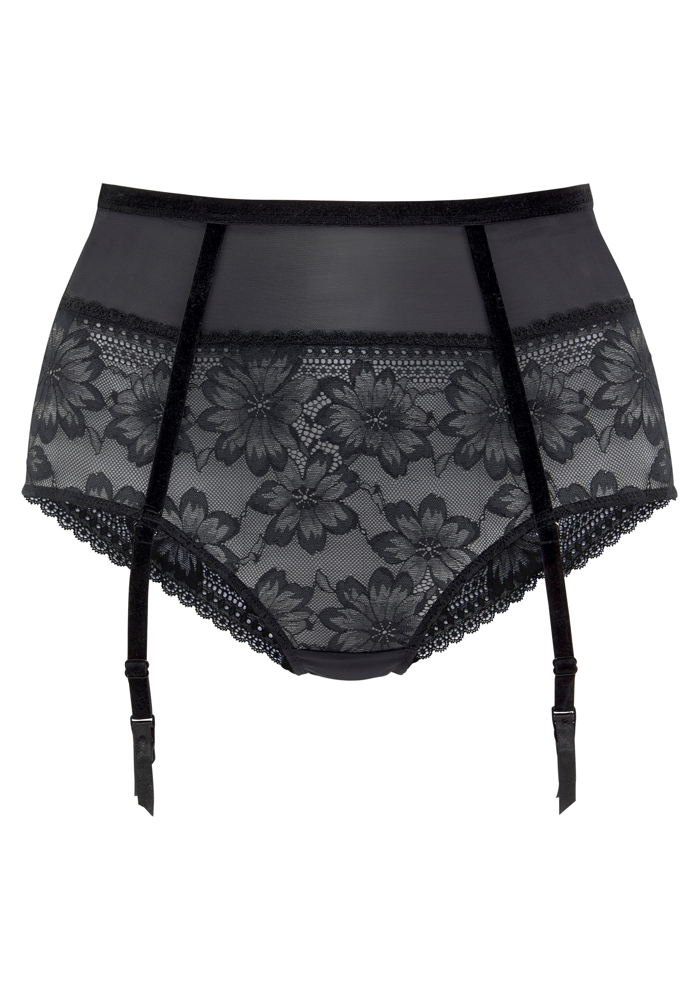 petite fleur gold High-Waist-Slip »Seduction« mit abnehmbaren Strapsen