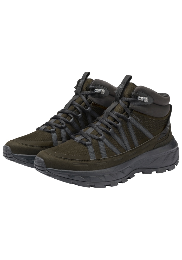 Jack Wolfskin Wanderschuh "WILD HIKE TEXAPORE MID M" wasserdicht, Trekkingschuh