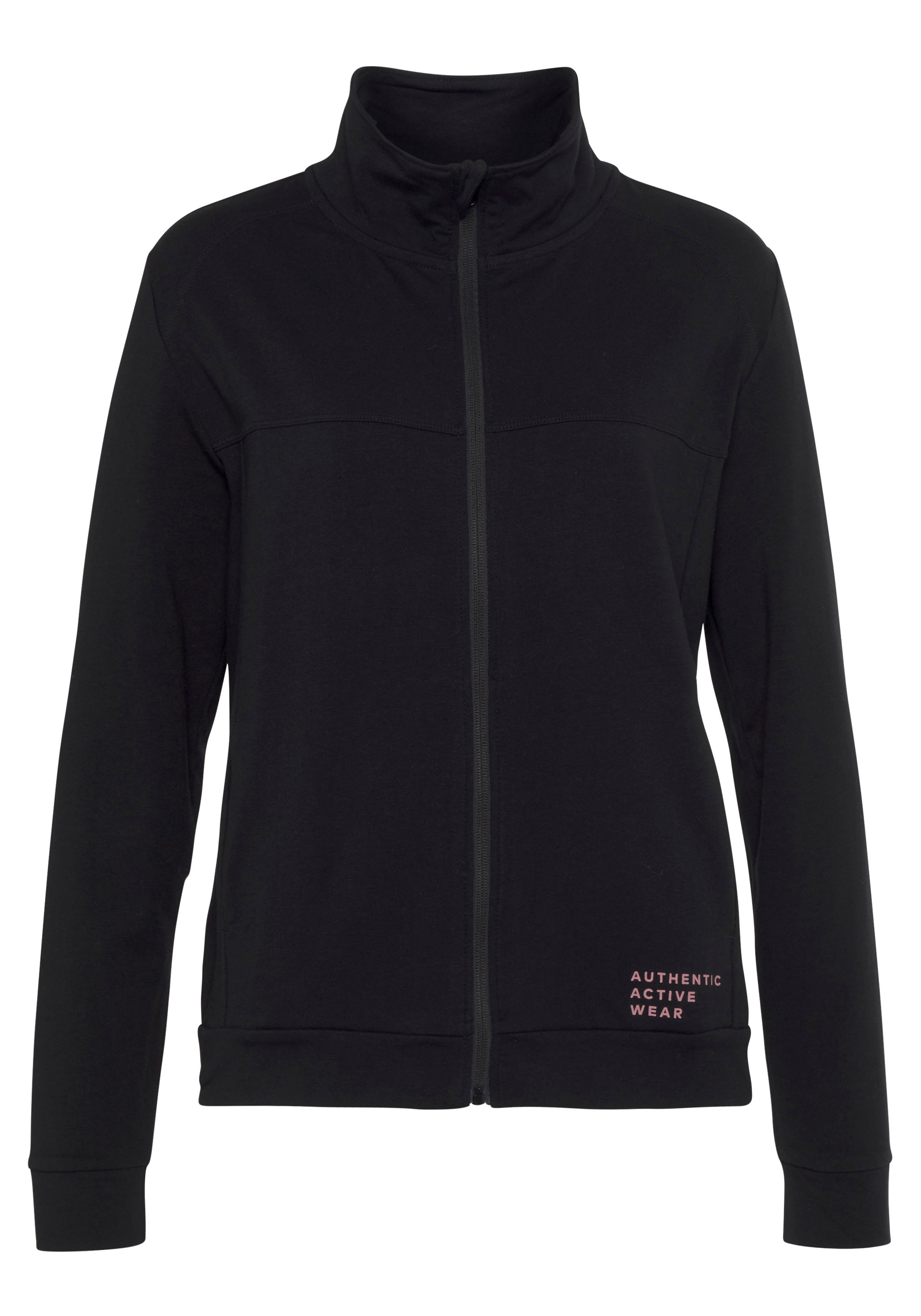Vivance active Sweatjacke, Sportjacke mit seitlichen Taschen günstig online kaufen