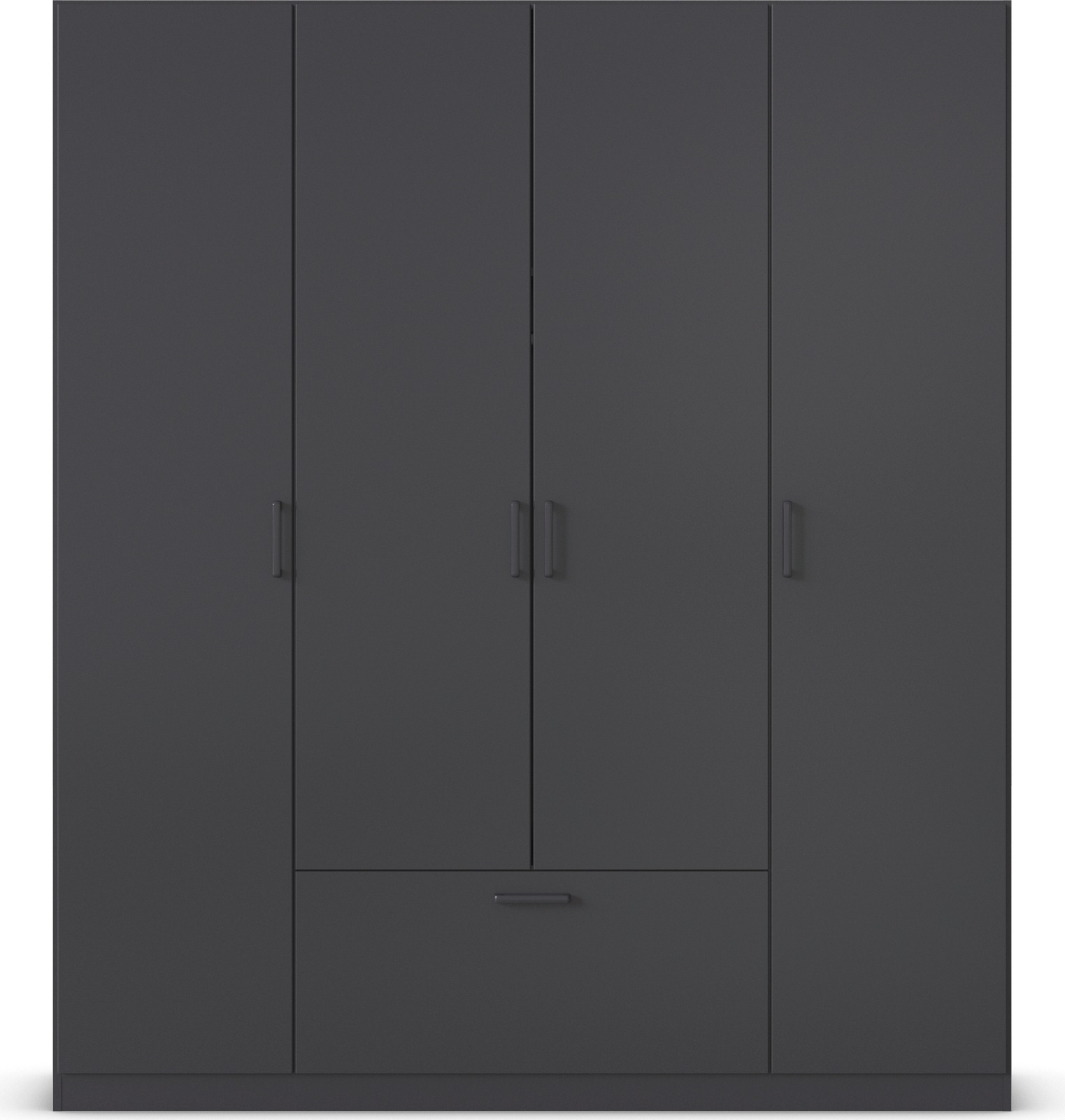 Thumbnail - rauch Drehtürenschrank "Kleiderschrank Schrank Garderobe Wäscheschrank BARI" mit Schubasten mittig, moderner Griff in Gr...