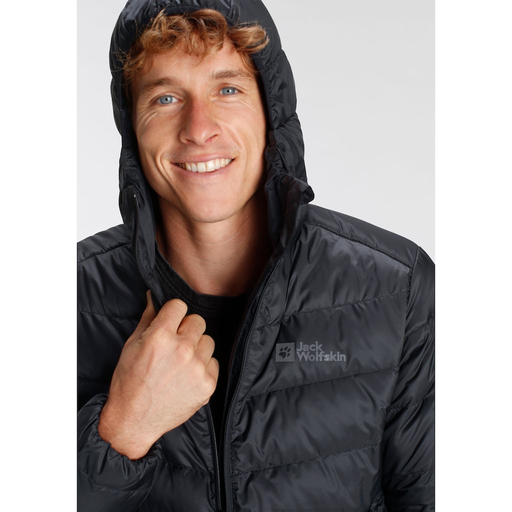 Jack Wolfskin Daunenjacke »HOLLENBERG«, mit Kapuze