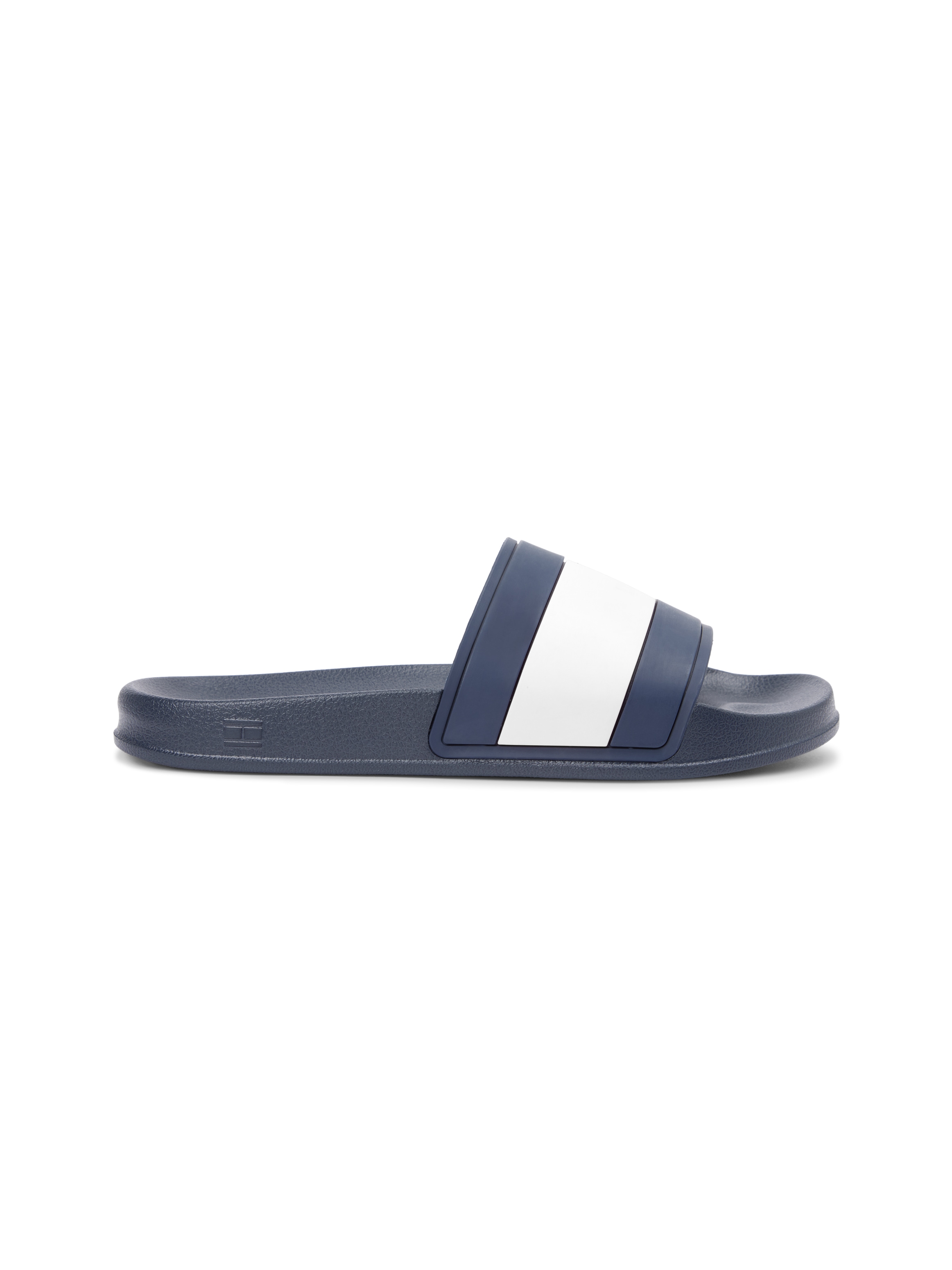 Tommy Hilfiger Pantolette »CORE HILFIGER FLAG POOL SLIDE«  Strandschuh, Flats, Schlupfschuh in typischen Tommy Farben