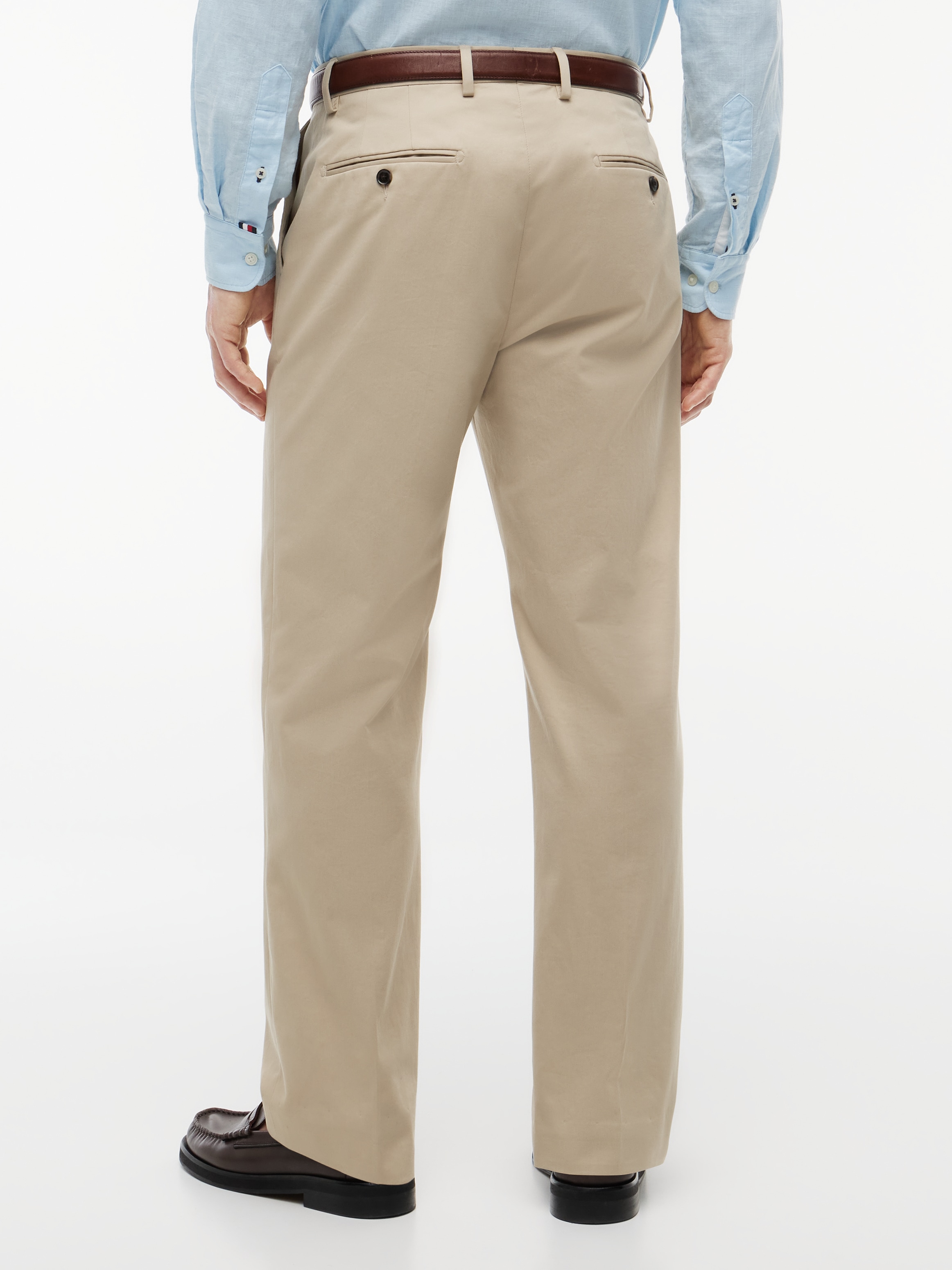 Tommy Hilfiger Chinohose "Premium Line Tech-Cotton Performance Anzug" Premium Casual Everyday Pants