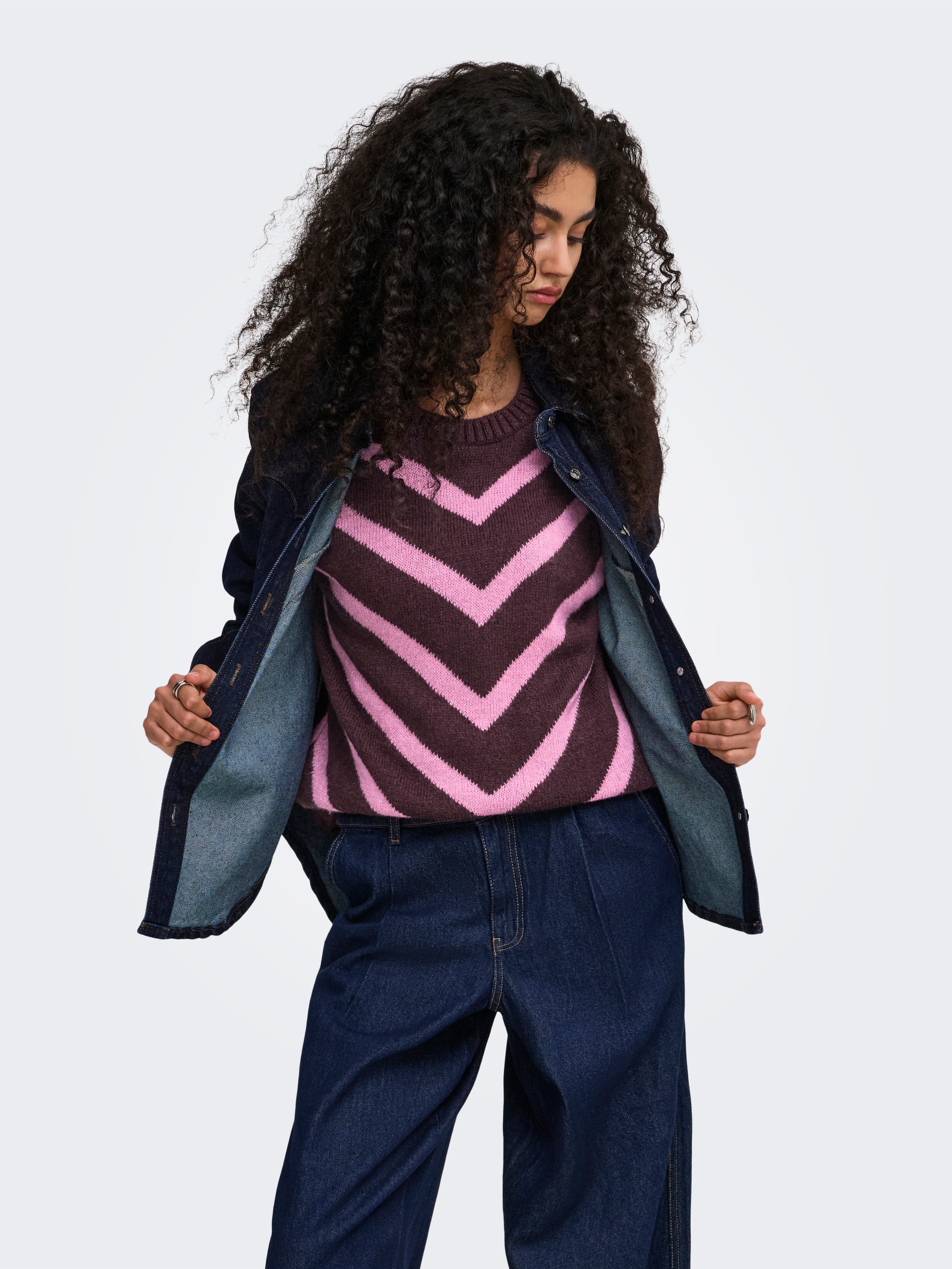 ONLY Strickpullover »ONLELIZA L/S PULLOVER KNT NOOS« Kunstfaser, regular fit