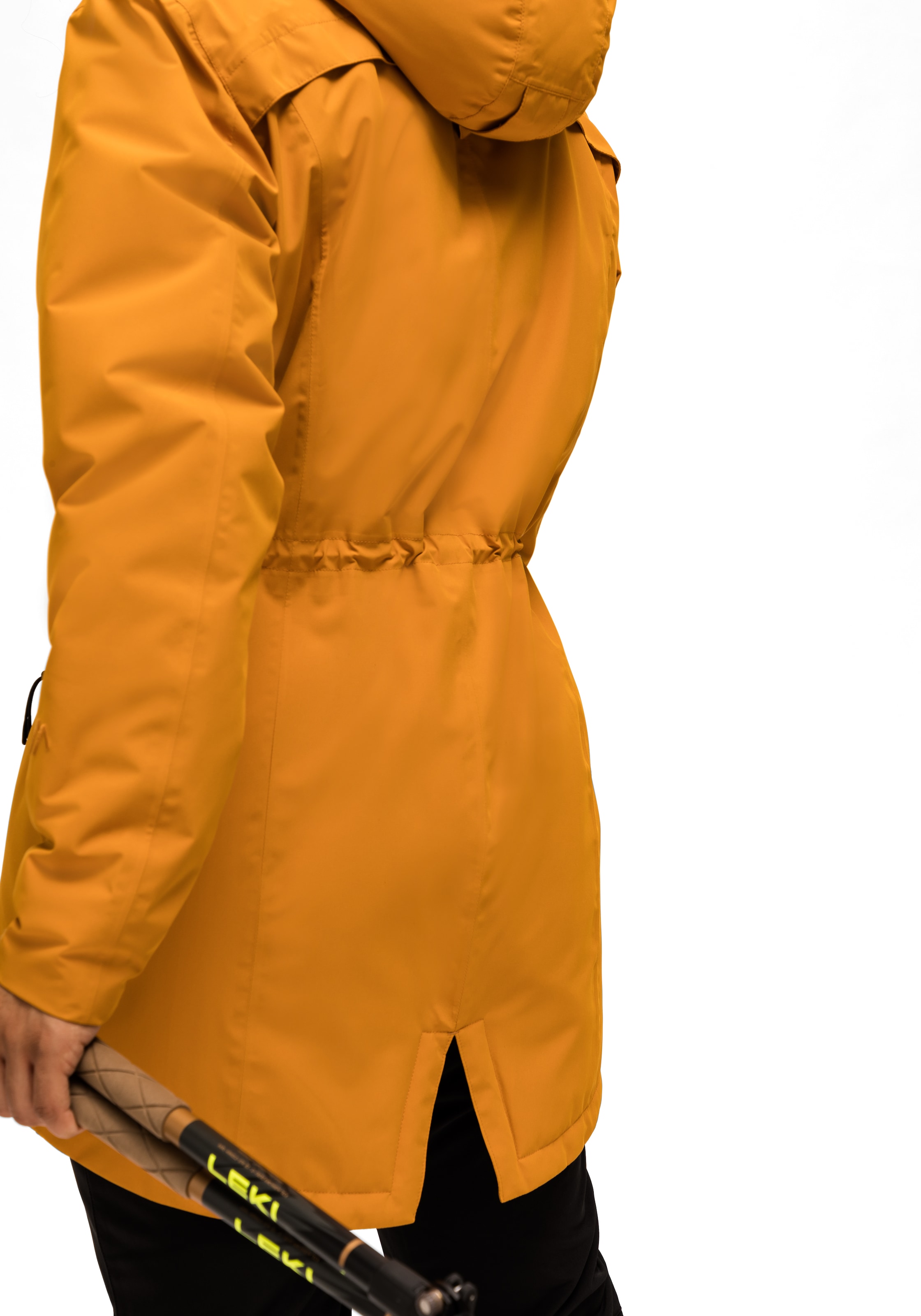 Maier Sports Outdoorjacke »Liselotte«, Damen Mantel, atmungsaktiv wasserdicht, wattierte Jacke mit Kapuze