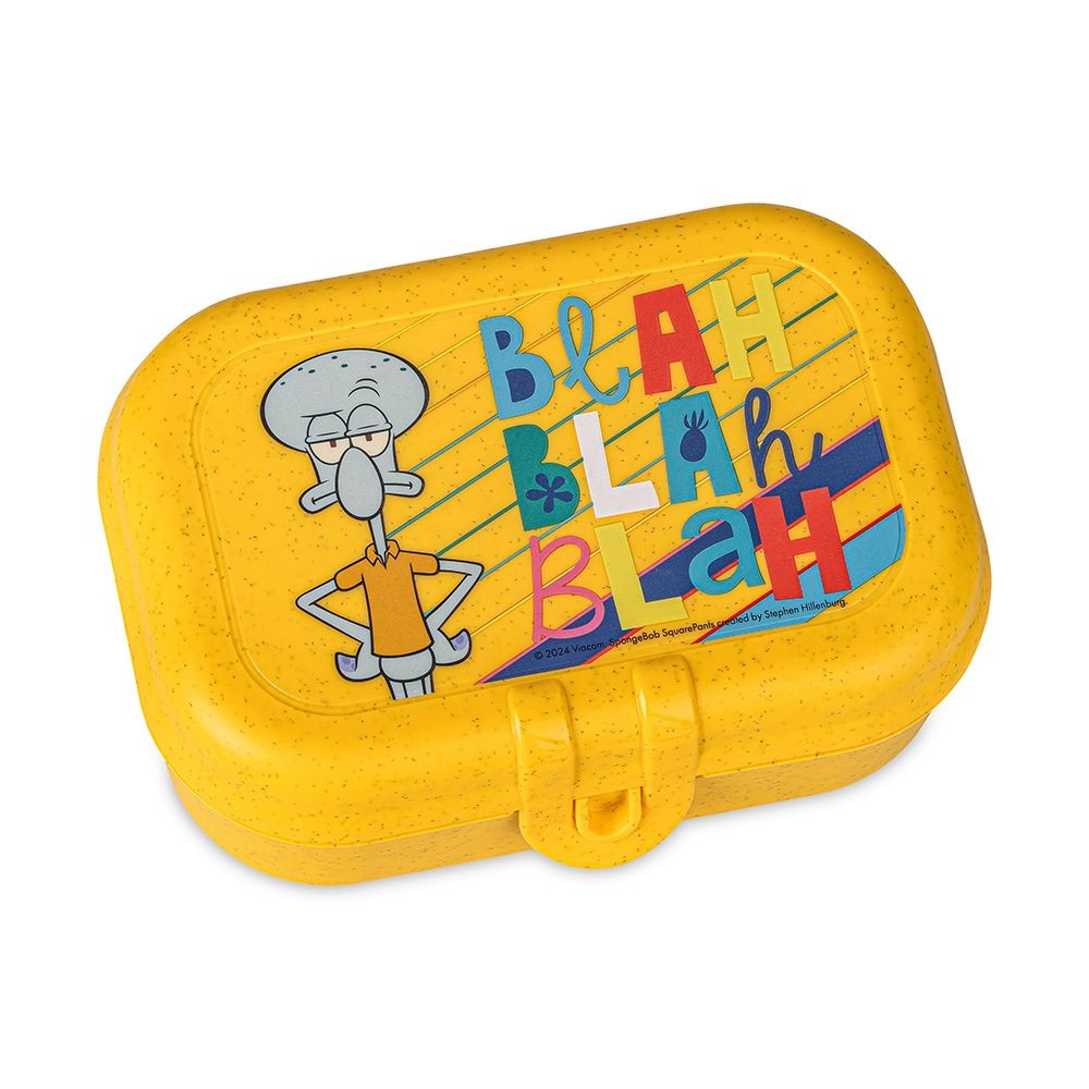 KOZIOL "PASCAL READY MINI SPONGEBOB SQUIDWARD Lunchbox-Set" spülmaschinengeeignet, mikrowellengeeignet