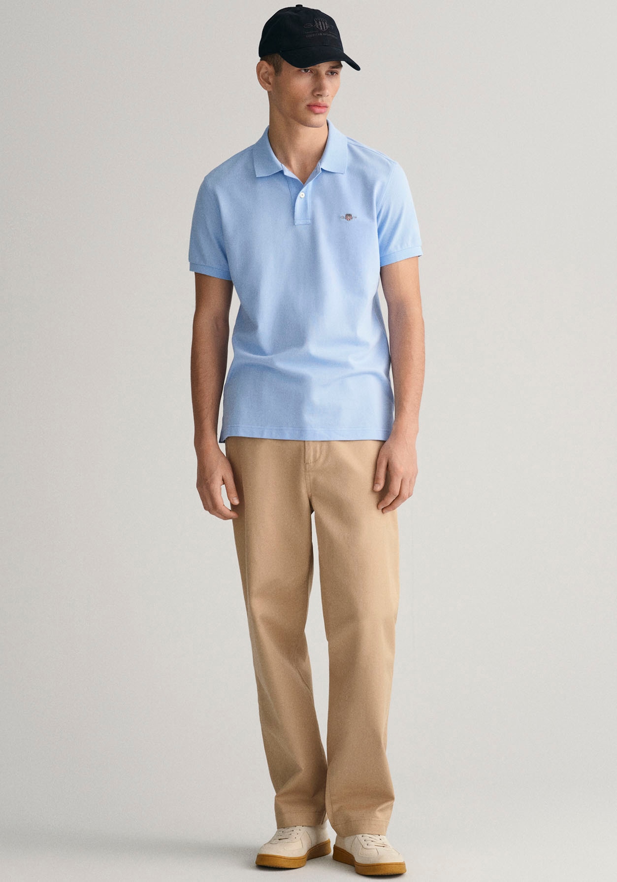 Gant Poloshirt »SLIM SHIELD SS PIQUE POLO«, mit Logostickerei auf der Brust