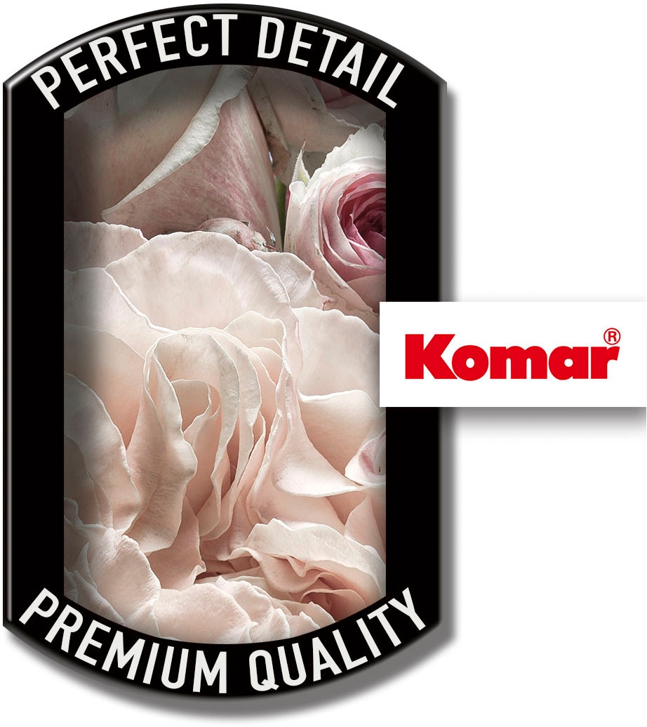 Komar Fototapete »Vlies Fototapete - Englische Rosen - Größe 100 x 280 cm« Motiv | bedruckt glatt