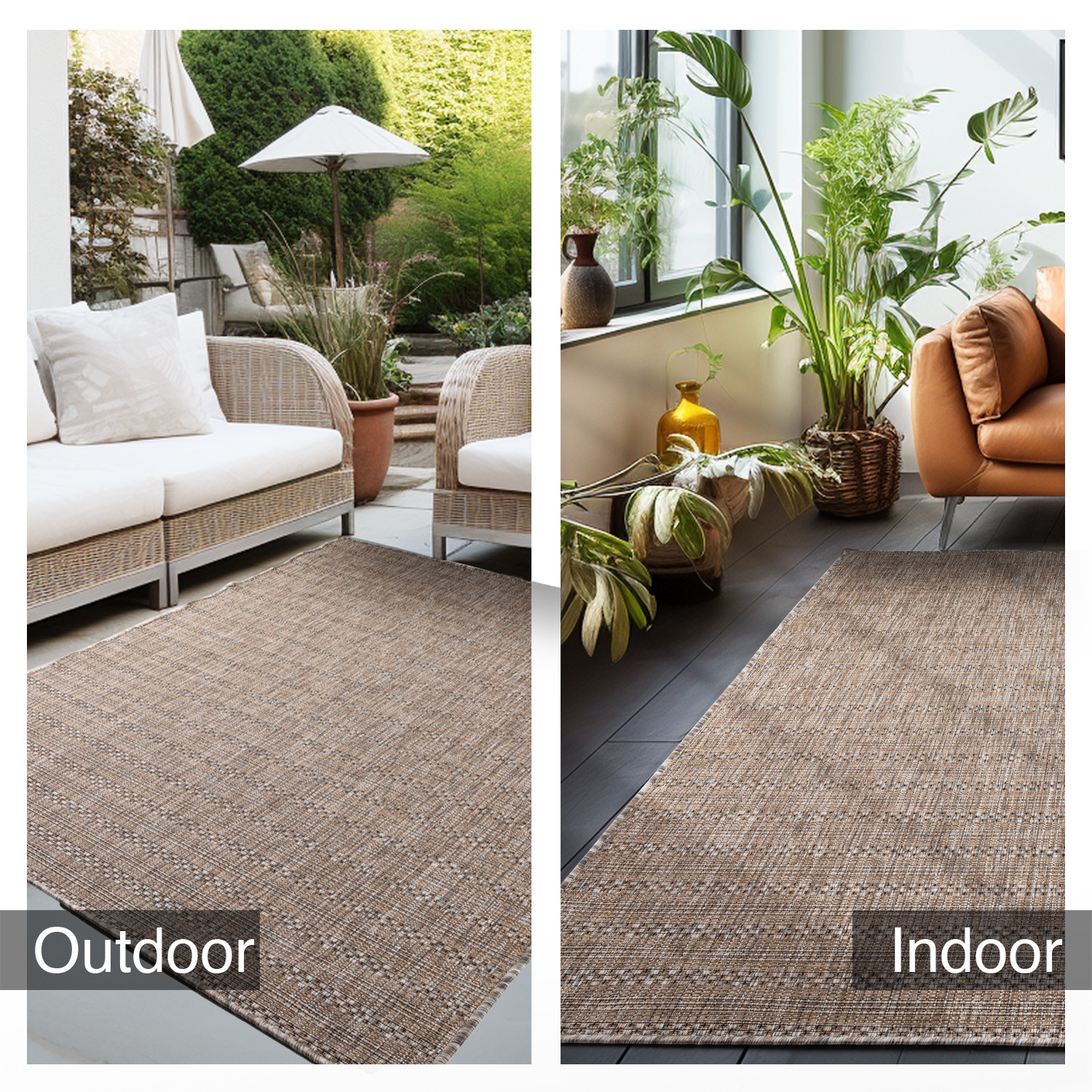 Ayyildiz Teppiche Outdoorteppich »ZAGORA 4513«, rechteckig, 5 mm Höhe, Läufer, Pflegeleicht, Strapazierfähig, In- und Outdoor geeignet
