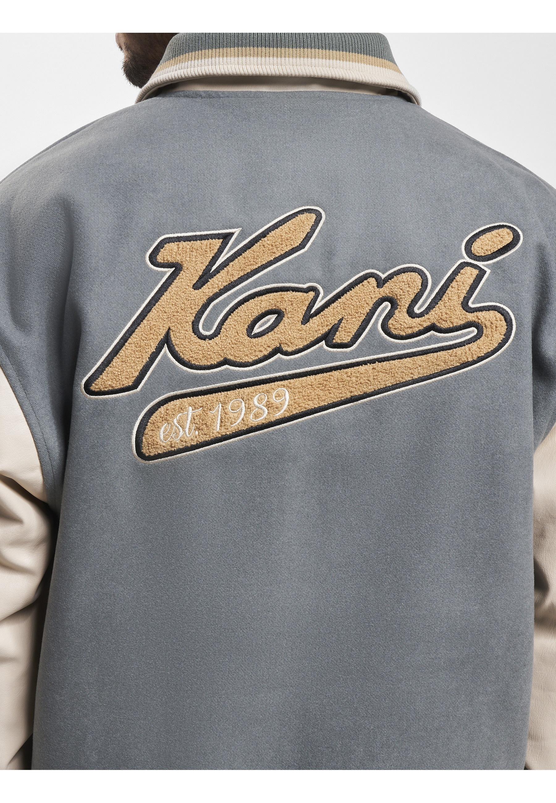 Karl Kani Collegejacke »Karl Kani Herren KM233-022-1 KK Og Block College Jacket« 1 Stk. tlg. ohne Kapuze