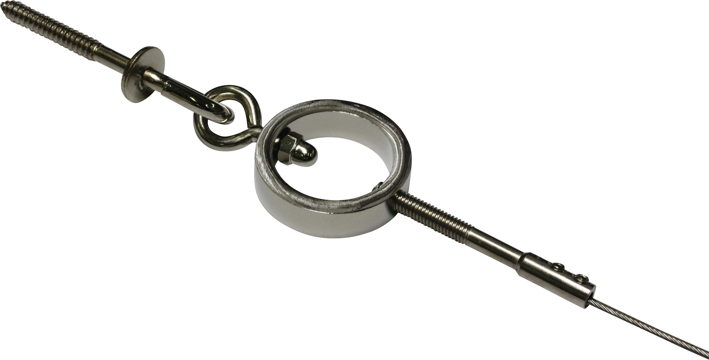 GARDINIA Seilspanngarnitur "Ring" Nur auf festem Untergrund montieren