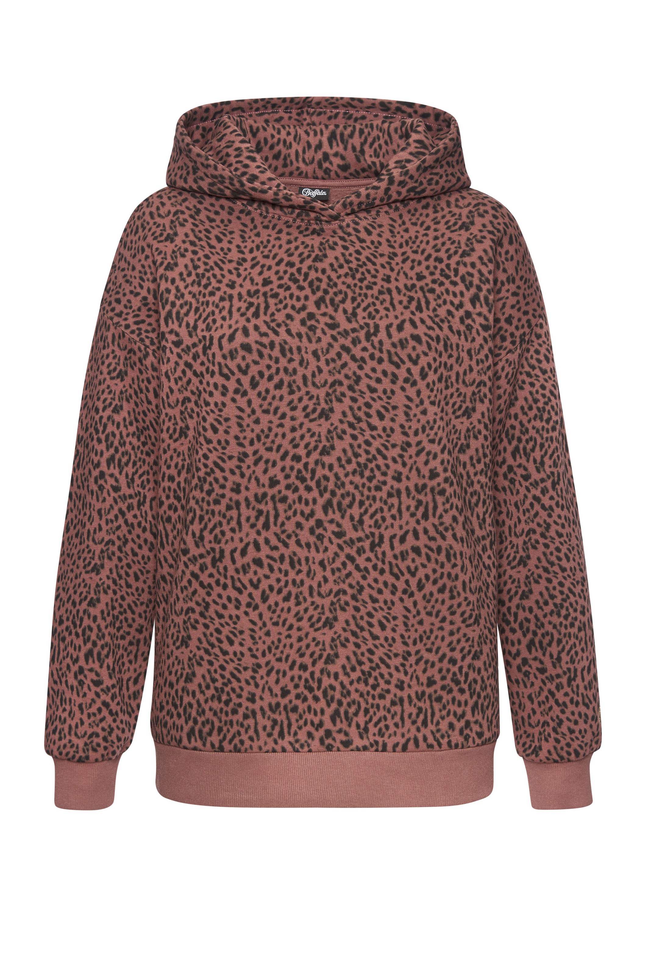 Buffalo Kapuzenpullover, in Leo-Optik günstig online kaufen