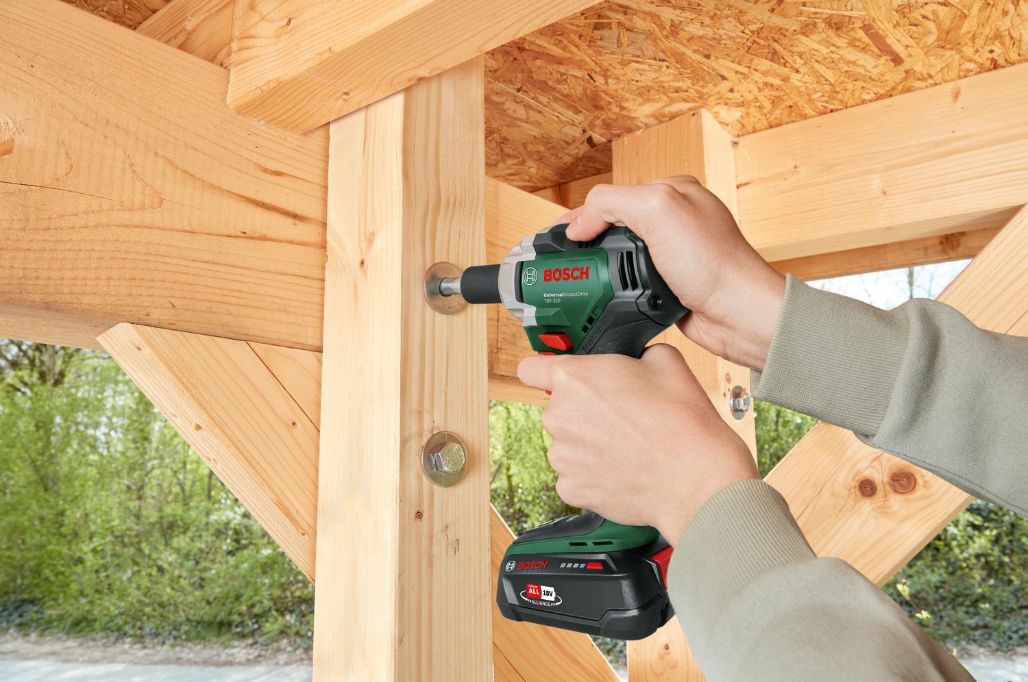 Bosch Home & Garden Akku-Drehschlagschrauber »»GEX 18V-150-3««, ohne Akku, ohne Ladegerät