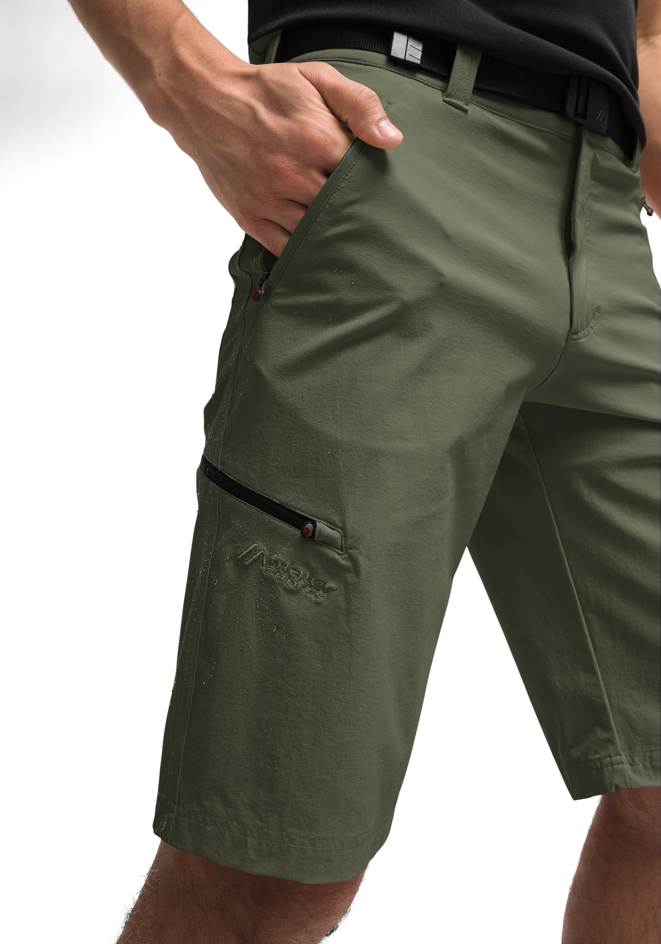 Maier Sports Bermudas »Nil Bermuda«, kurze Herren Wanderhose, moderne Outdoor-Bermuda, Trekkinghose
