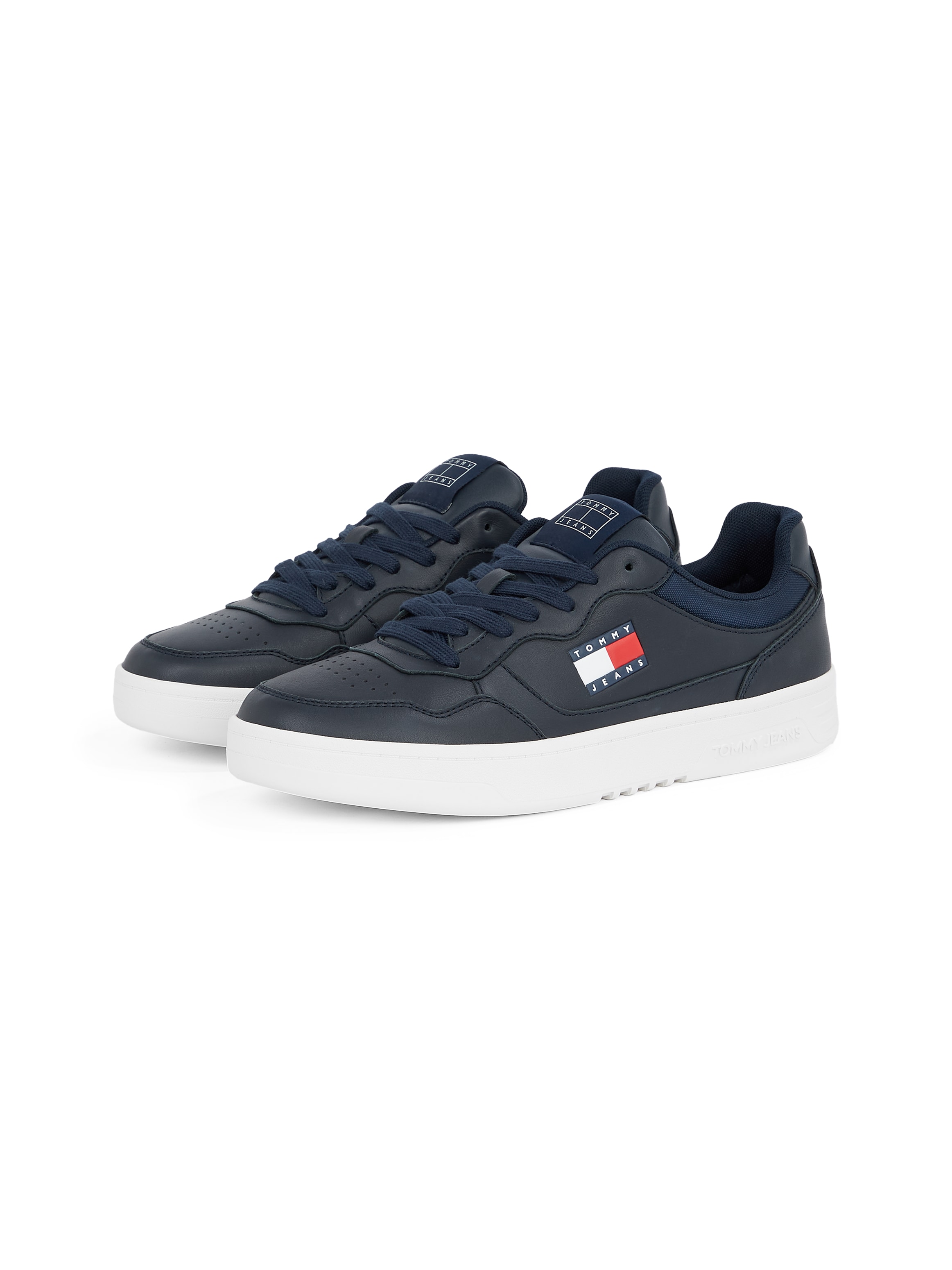 Tommy Jeans Sneaker "(NEW) TJM CUPSOLE LEATHER ESS", Freizeitschuh, Halbsch günstig online kaufen