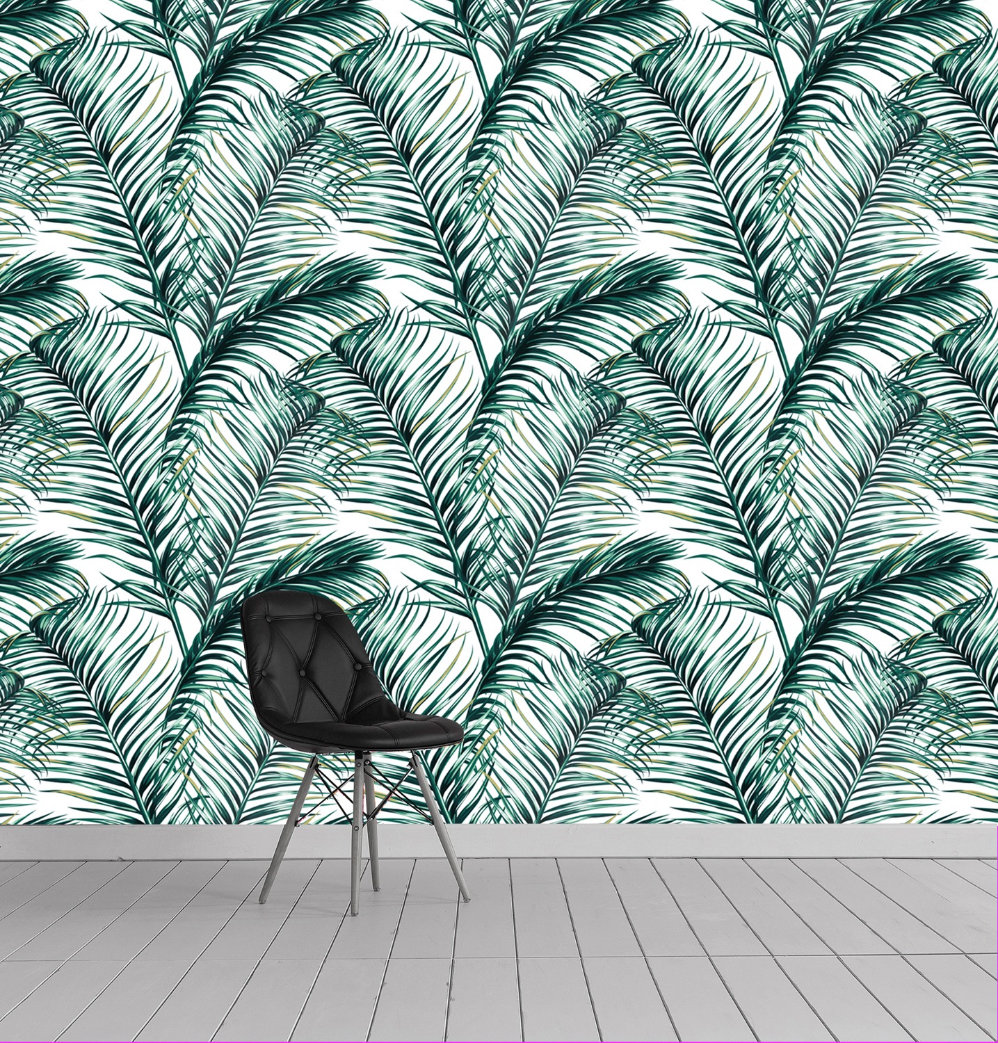 queence Vinyltapete »Mathea«, floral-geblümt-gemustert-Motiv, 90x250cm, selbstklebend, kinderleichte Anbringung, Sticker