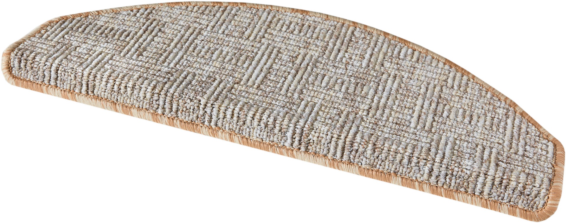 Andiamo Stufenmatte "Leo, Made in Poland" halbrund 6 mm Höhe grobe melierte günstig online kaufen