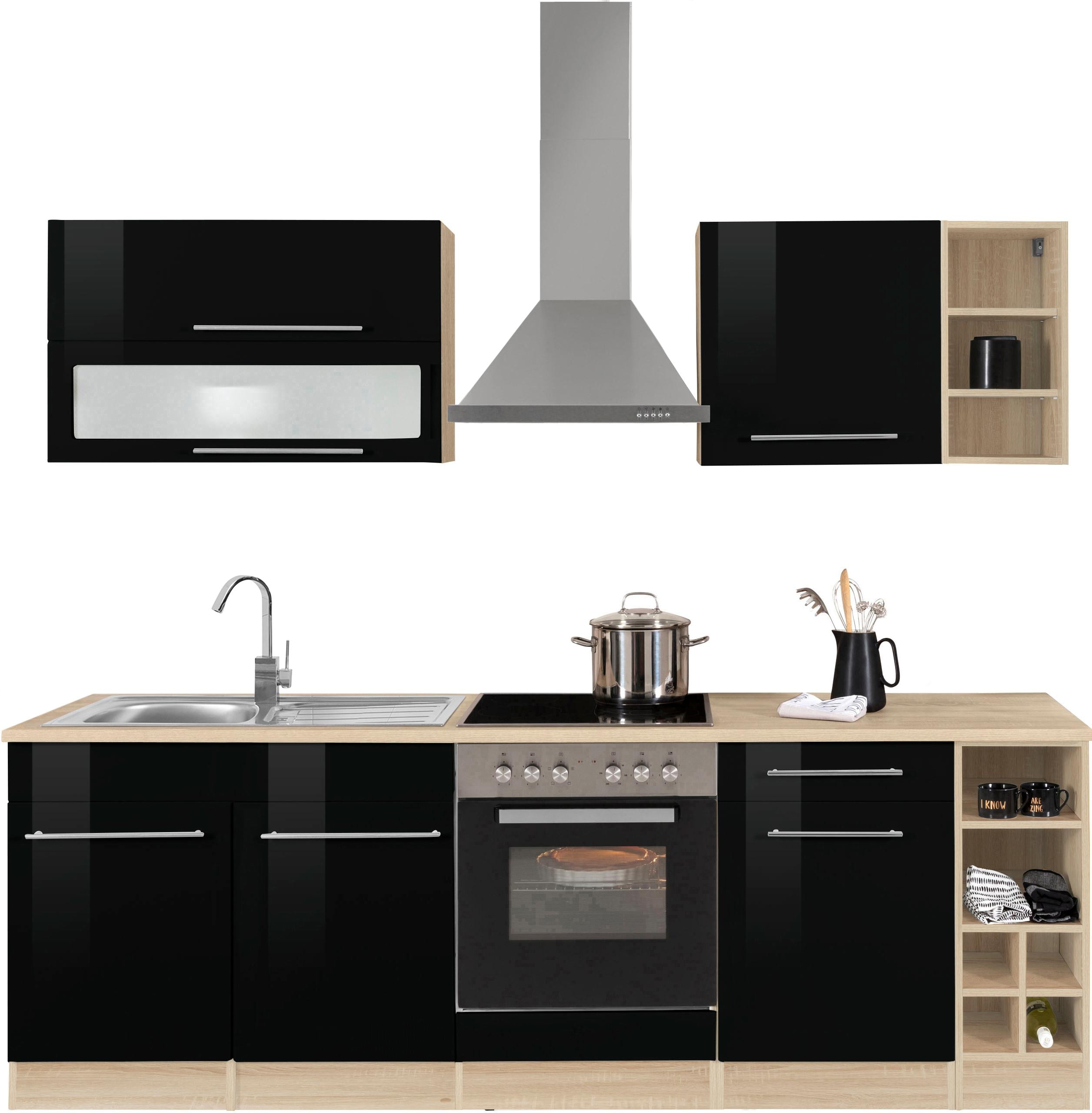 KOCHSTATION "KS-Eton" ohne E-Geräte, Breite 240 cm