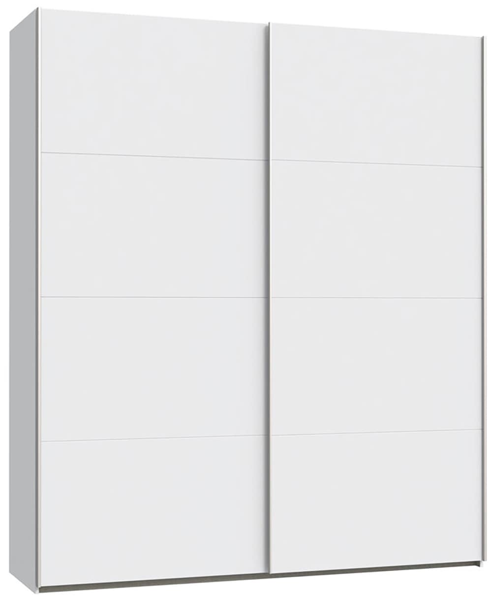 FORTE Schwebetürenschrank »Fittio, Made in Europe, 2 Schiebetüren, modernes Design«, Höhe 2,35 mtr, stehende Montage