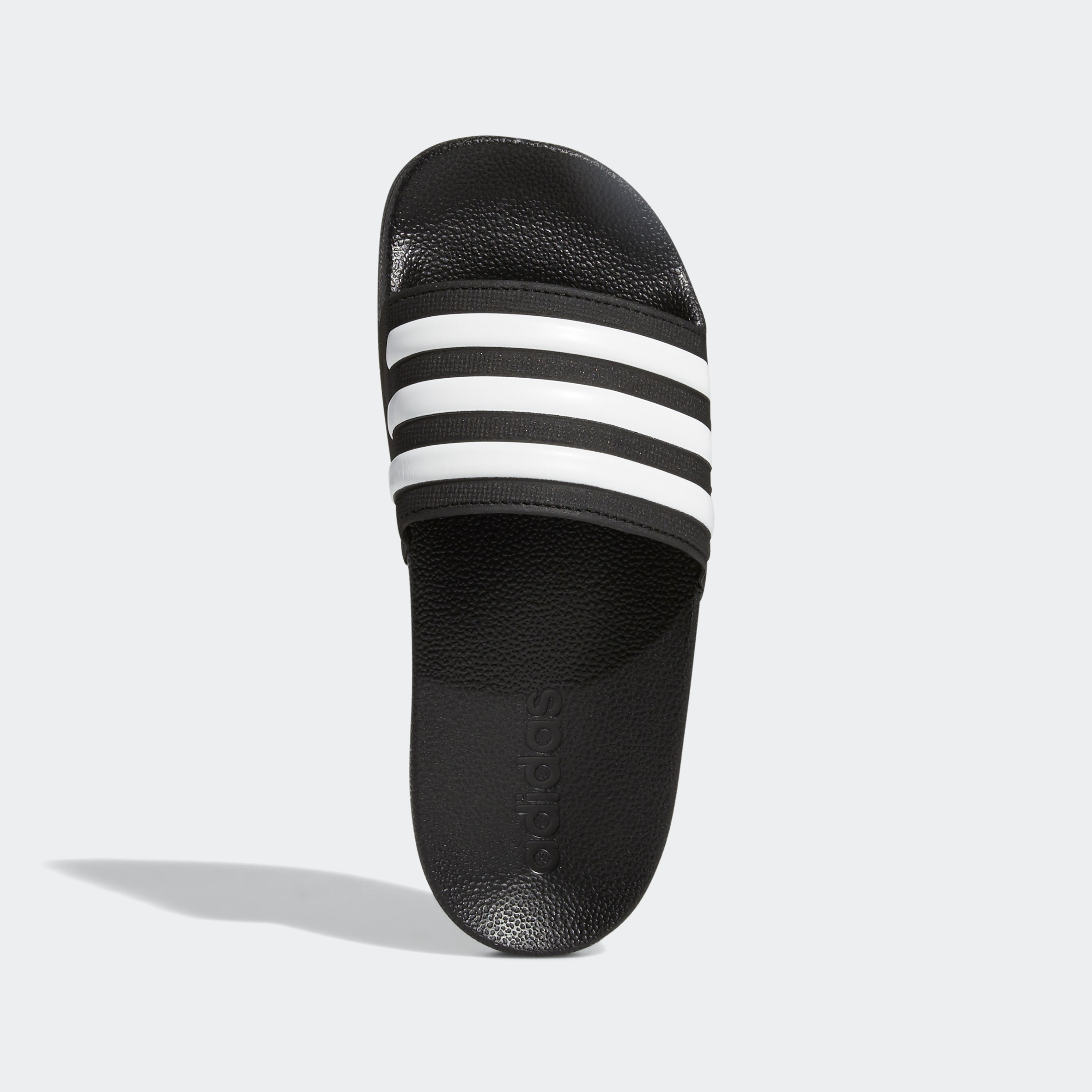 Badesandale ADIDAS SPORTSWEAR "SHOWER ADILETTE", Mädchen, Gr. 32, schwarz-weiß (core schwarz, ftwr weiß, core schwarz), Synthetik, Schuhe, Badelatschen für Kinder und Jugendliche 3