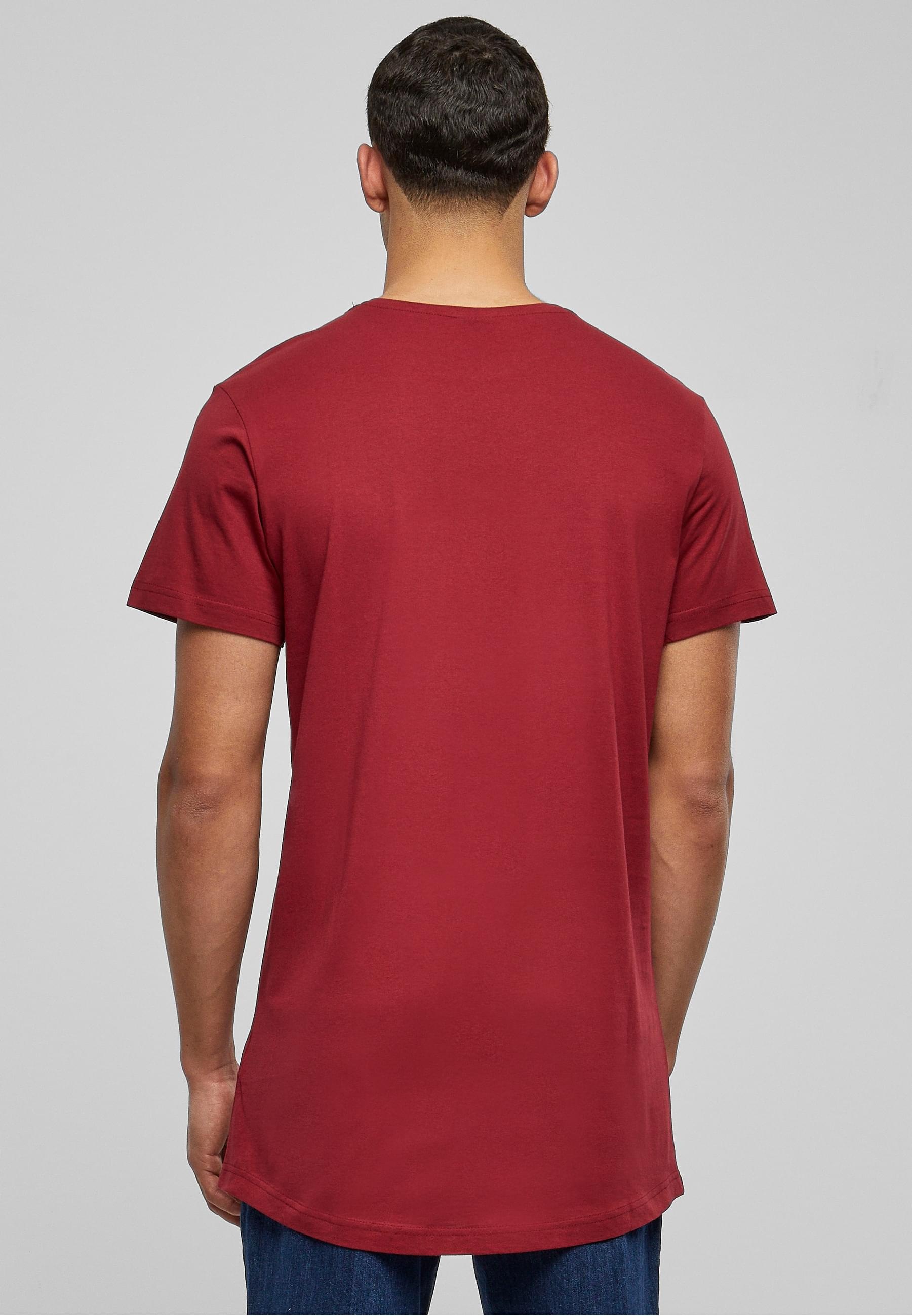 URBAN CLASSICS Kurzarmshirt »Urban Classics Herren Shaped Long Tee«, (1 tlg.)