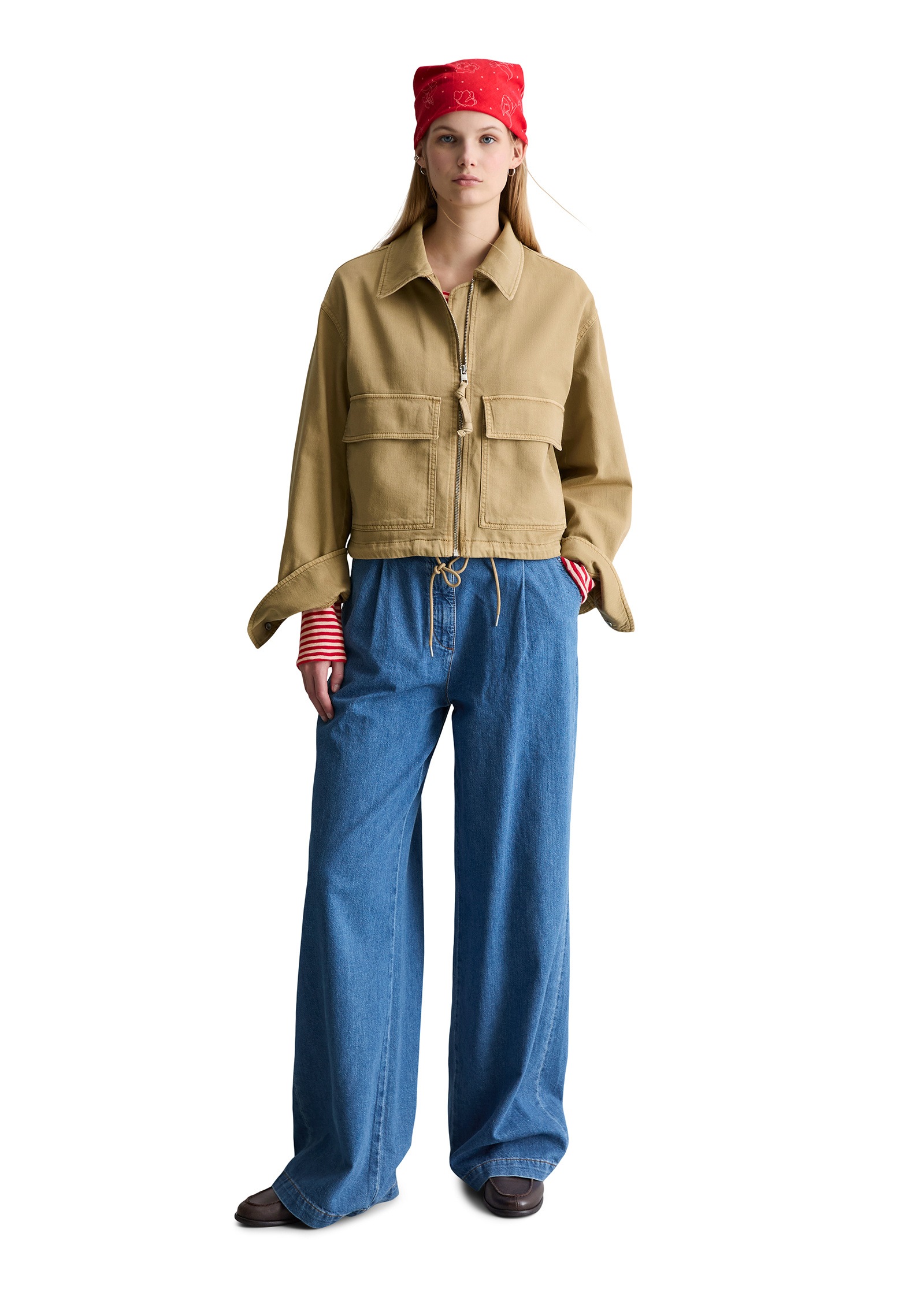 Marc O'Polo DENIM Outdoorjacke »aus Organic-Cotton-Lyocell-Stretch«