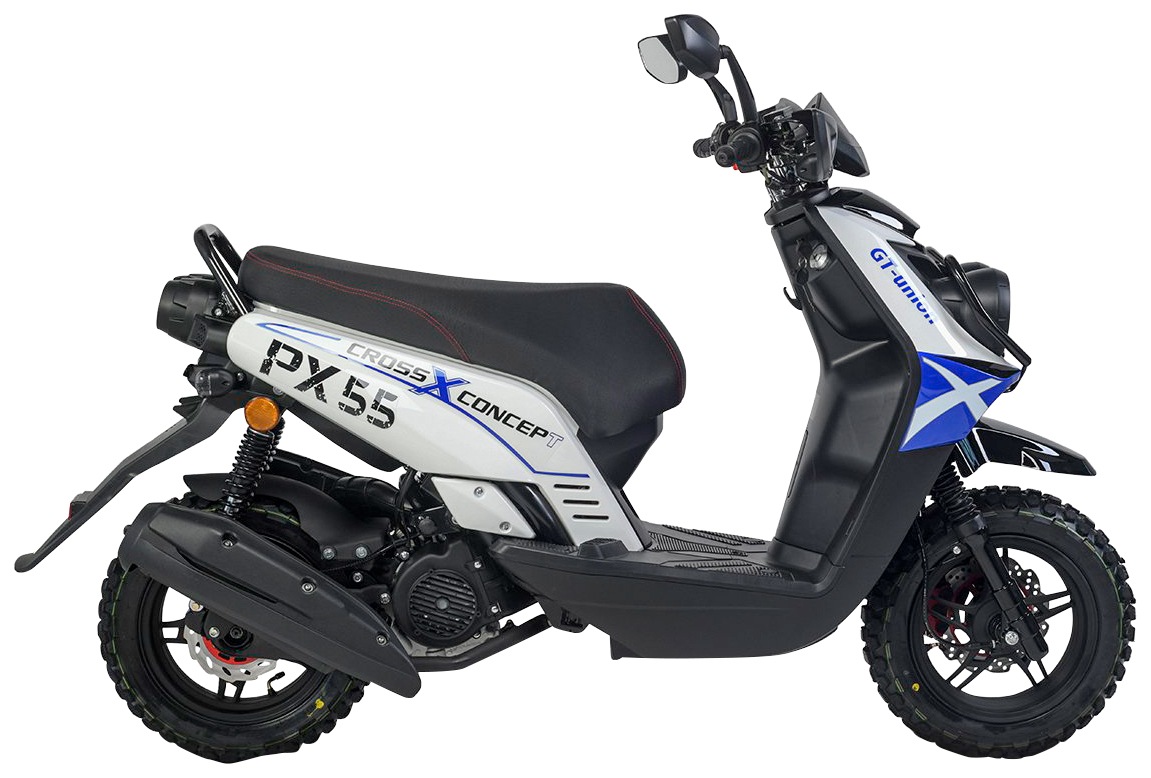 GT UNION Motorroller »PX 55 Cross-Concept«, 125 cm³, 85 km/h, Euro 5, 8,4 PS