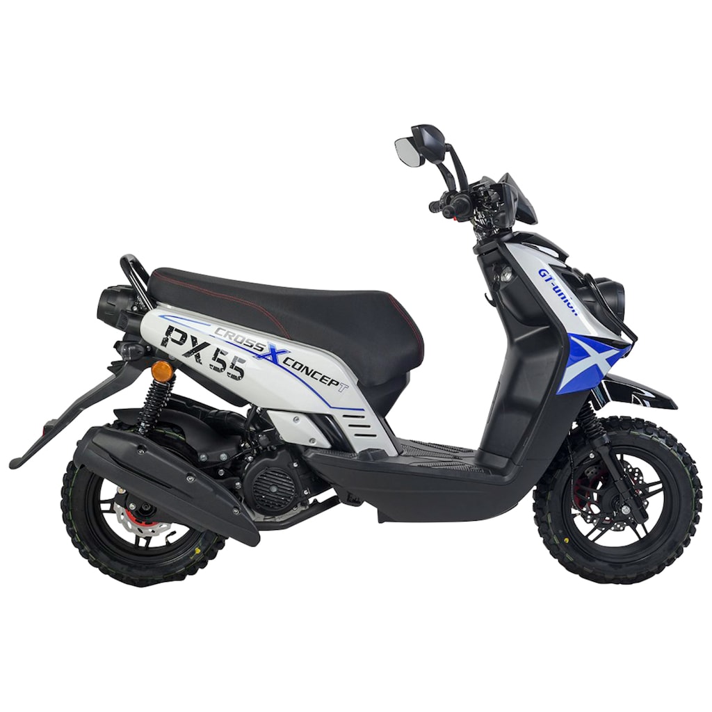 GT UNION Motorroller »PX 55 Cross-Concept«, 125 cm³, 85 km/h, Euro 5, 8,4 PS