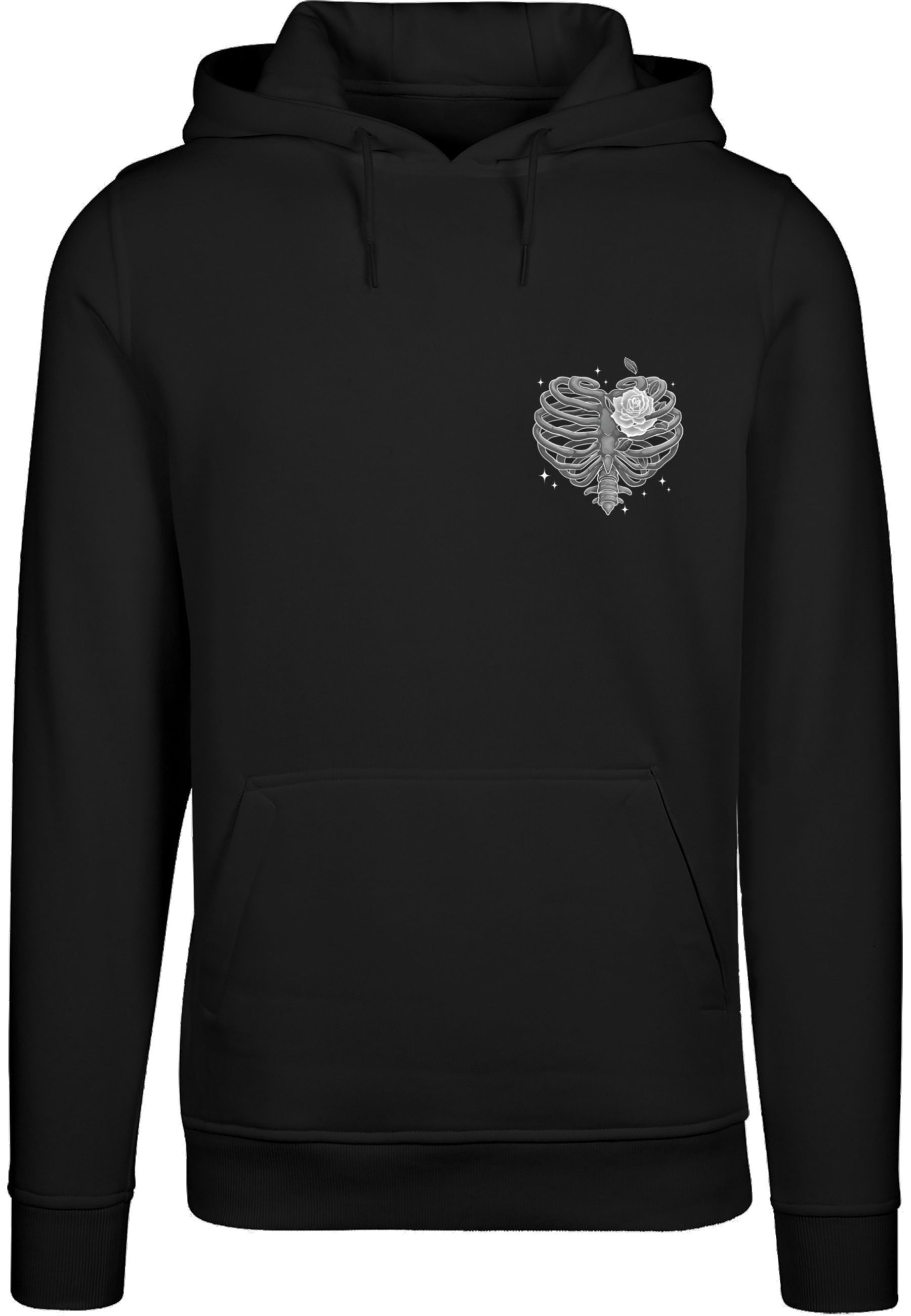 MisterTee Kapuzenpullover "MisterTee Herren Heart Cage Hoody" 1 Stk. günstig online kaufen