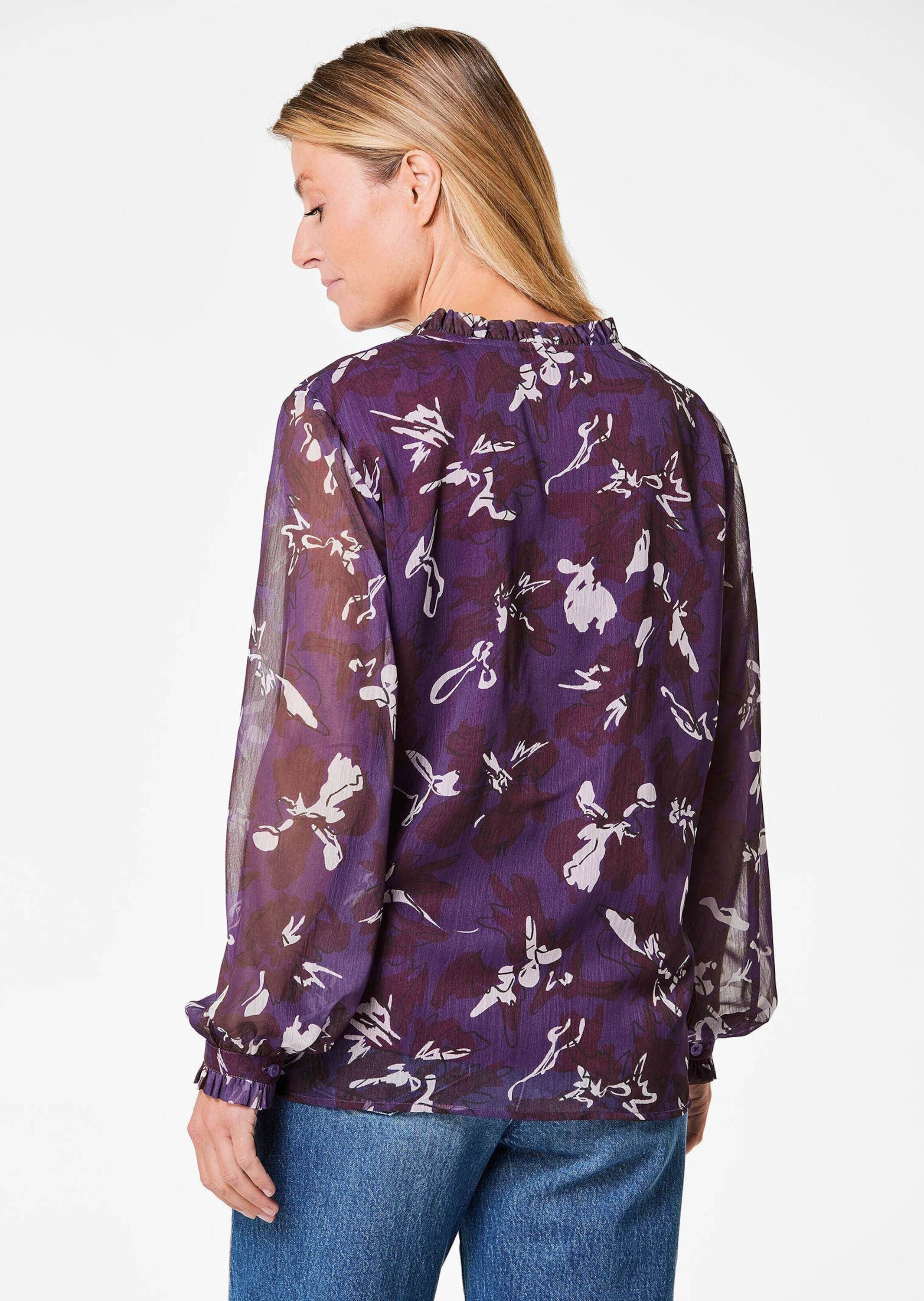 GOLDNER Chiffonbluse »Bluse«