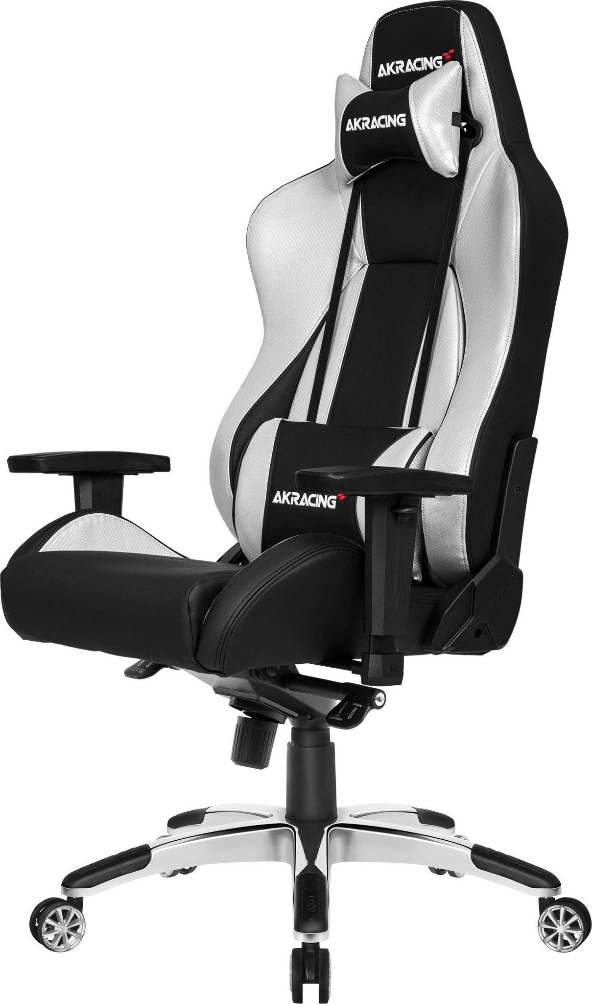 AKRacing Gaming-Stuhl »Master Premium Silber«, Kunstleder