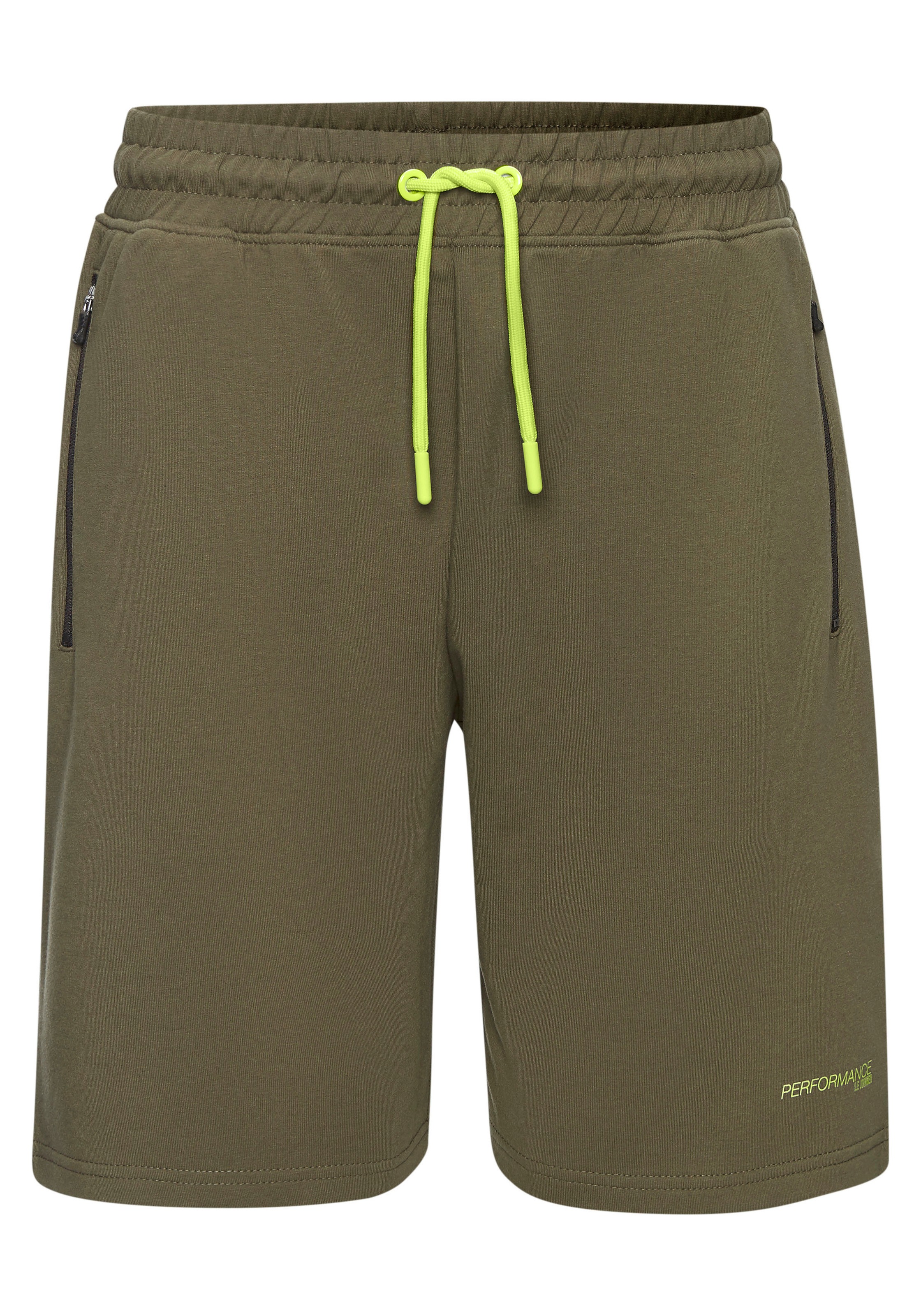 Le Jogger Performance Funktionsshorts Perfomance Shorts mit Kontrast-Kordel günstig online kaufen