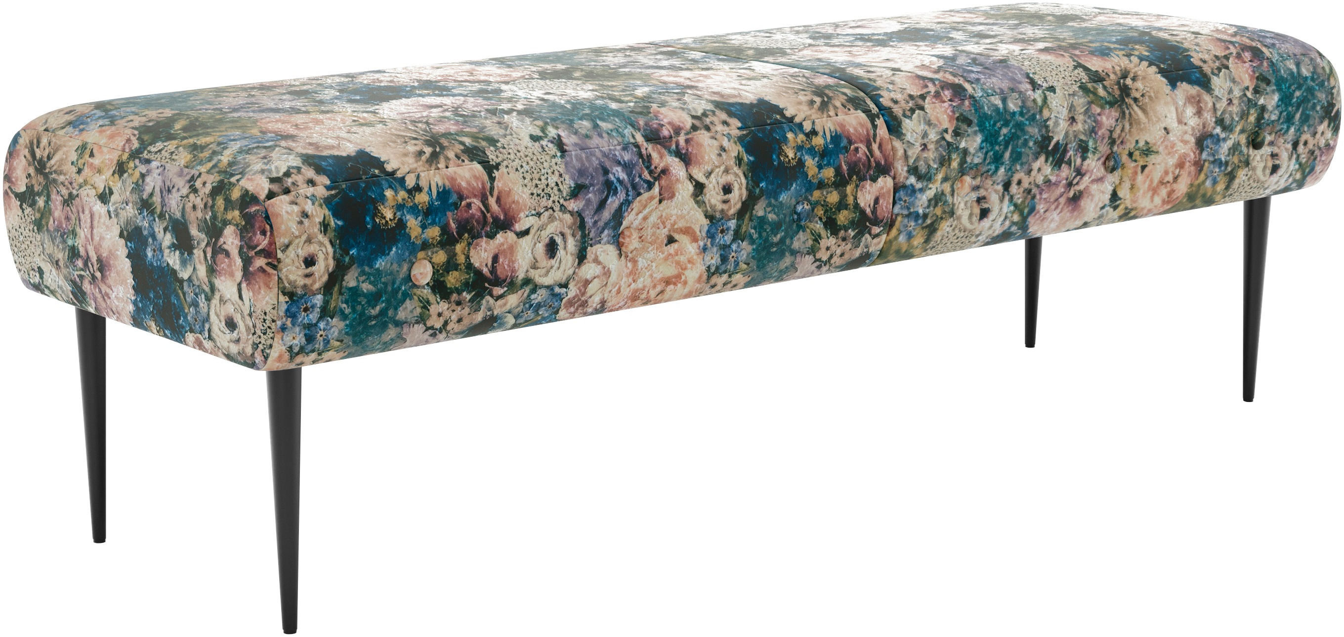 Thumbnail - PLACES OF STYLE 3-Sitzer "Amber" mit Knopfheftung,in verschieden Stoffarten