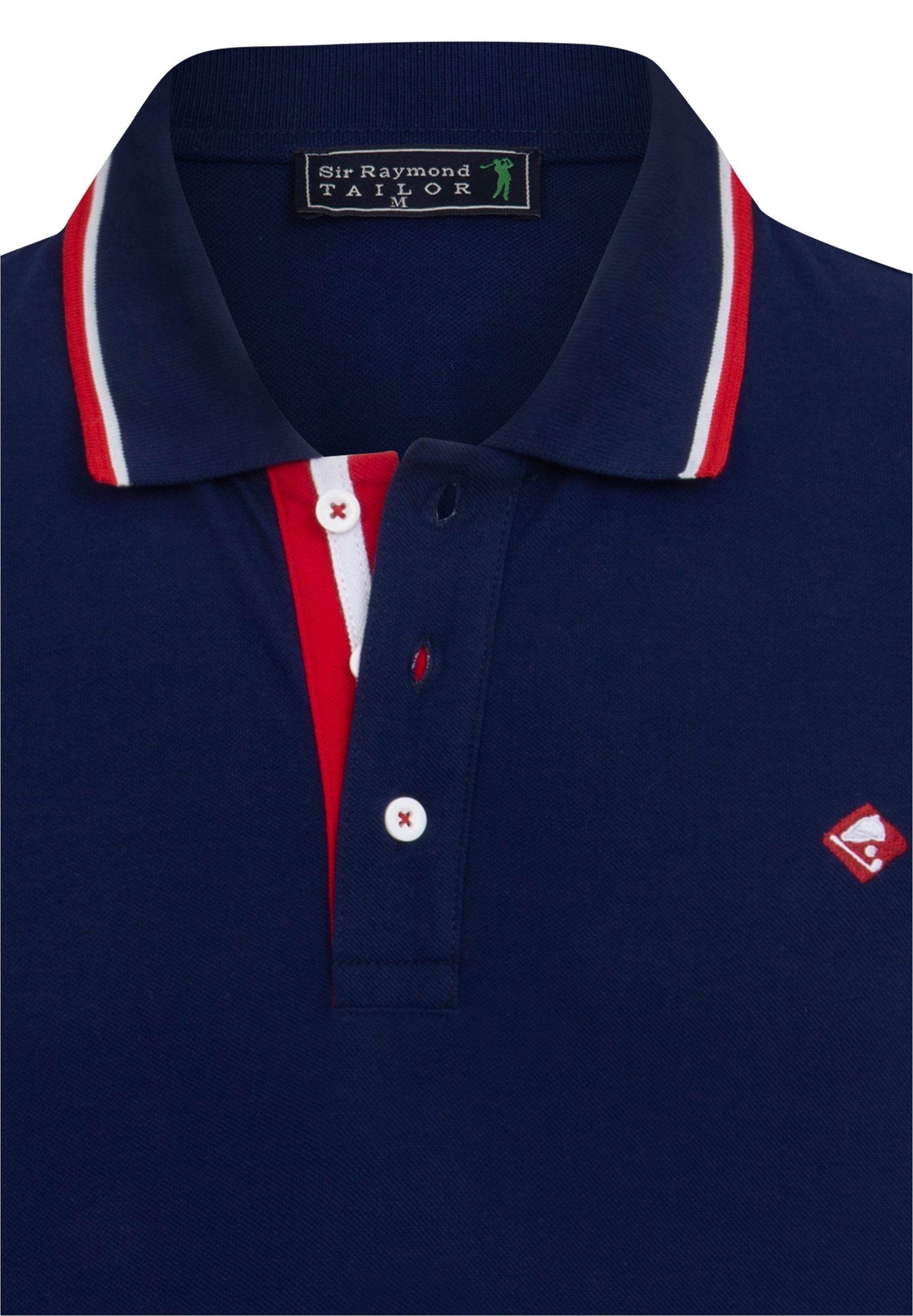 SIR RAYMOND TAILOR Poloshirt »Marcus«, (1 tlg.), mit klassischem Kragen und kurzer Knopfleiste