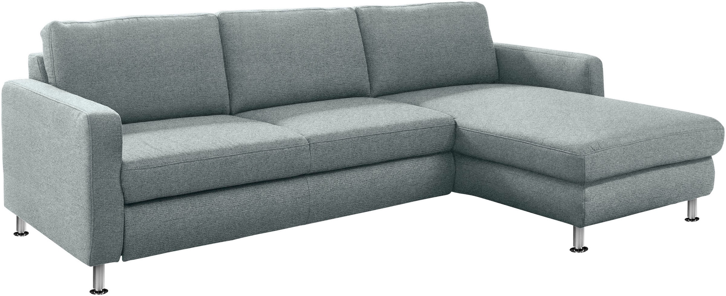 Die PlanBar Ecksofa »MP-IN19027 L-Form«, wahlweise mit Bettfunktion, frei im Raum stellbar