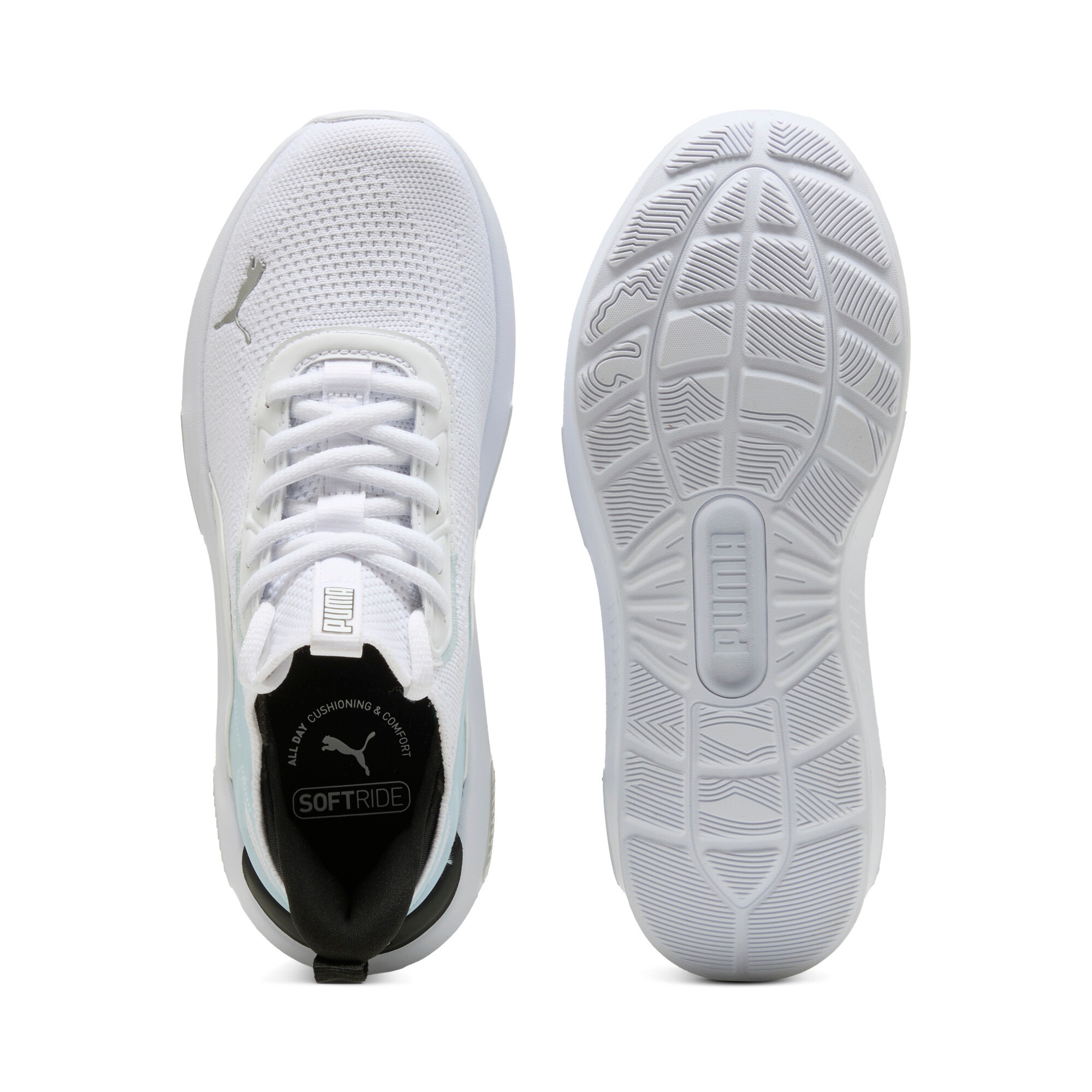 Puma Softride Enzo 5 Hype Sneaker White Silver Black 3