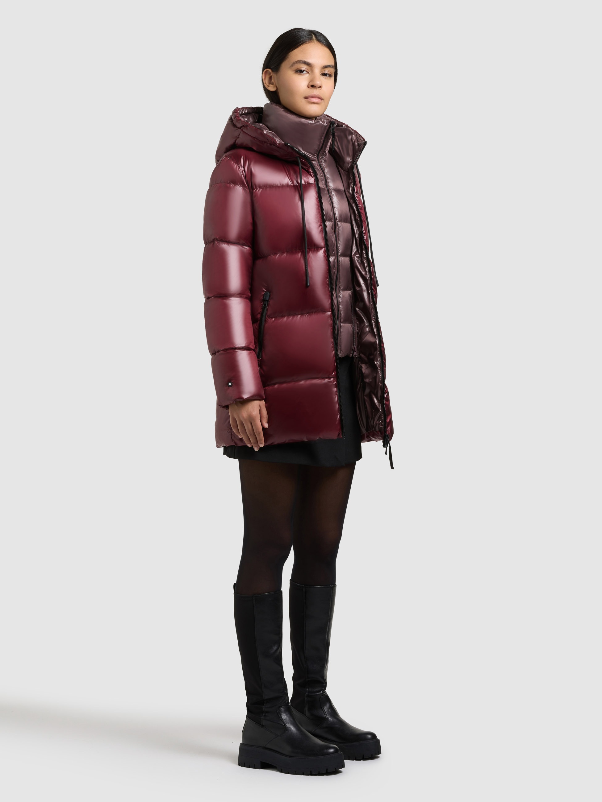 khujo Steppjacke »DASHA«, mit Kapuze