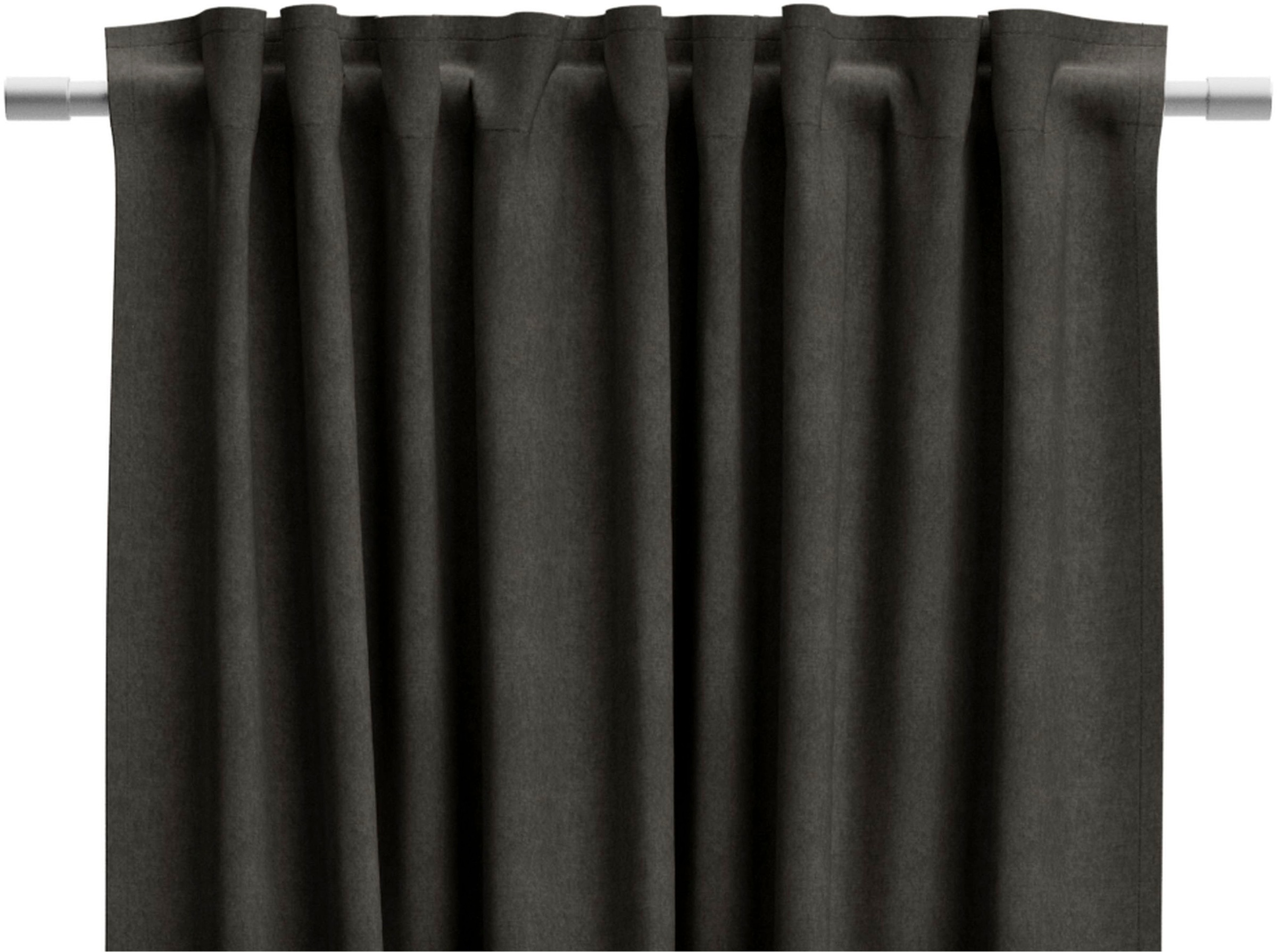 Thumbnail - Neutex for you Vorhang nach Maß "VELVETDREAM" Multifunktionsband 1 Stk. tlg. Uni Blackout mit samtiger Oberfläche