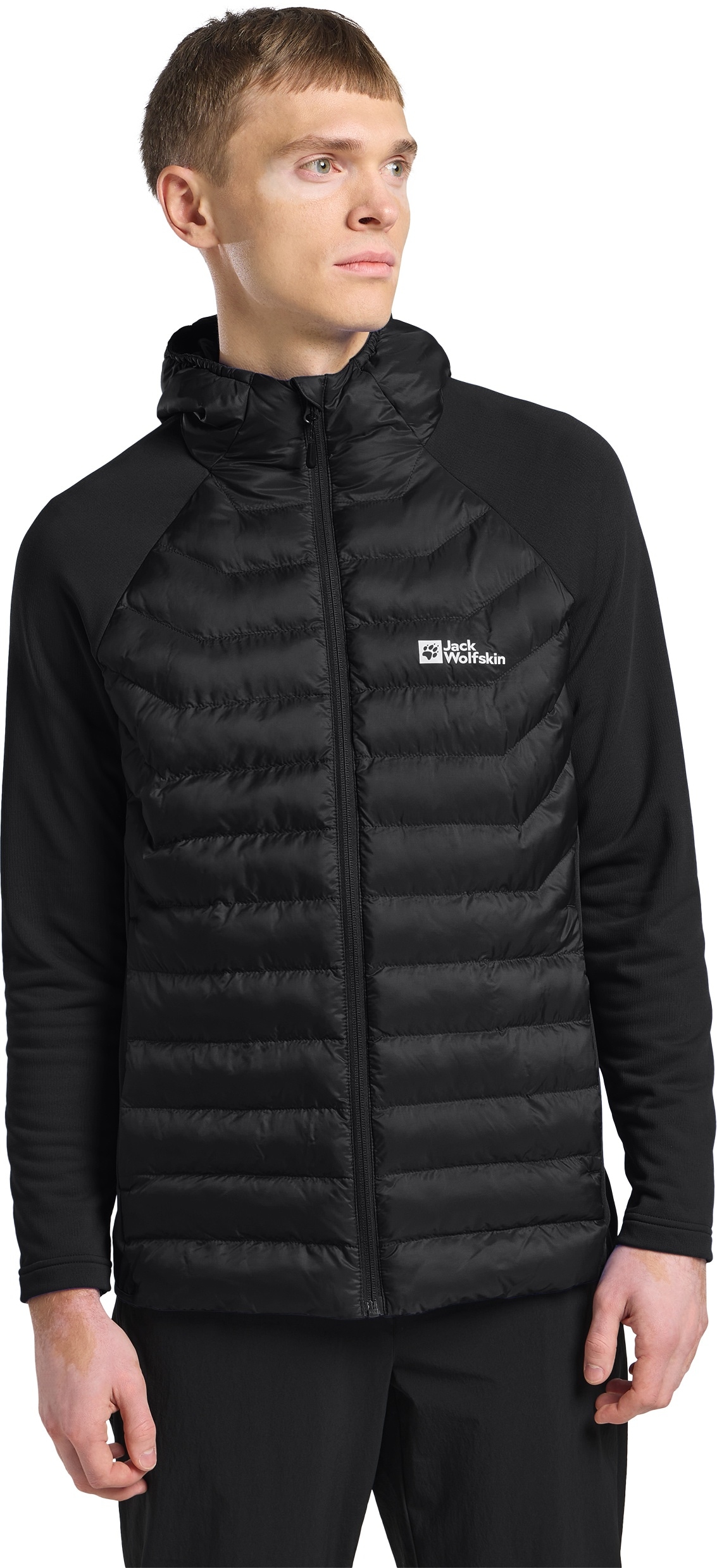 Jack Wolfskin Hybridjacke "ROUTEBURN PRO HYBRID M", mit Kapuze günstig online kaufen